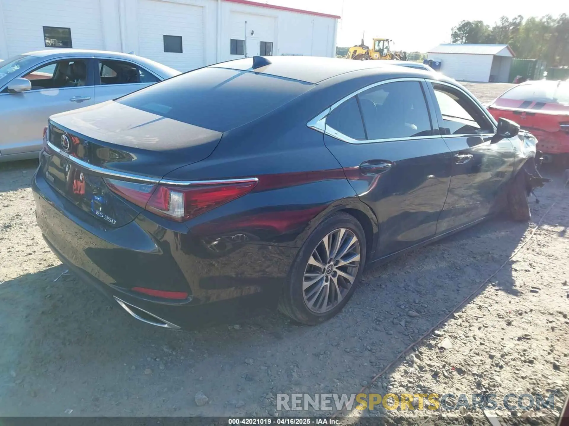 4 fotografías del automóvil dañado 58ADZ1B14LU059072 LEXUS ES 350 2020