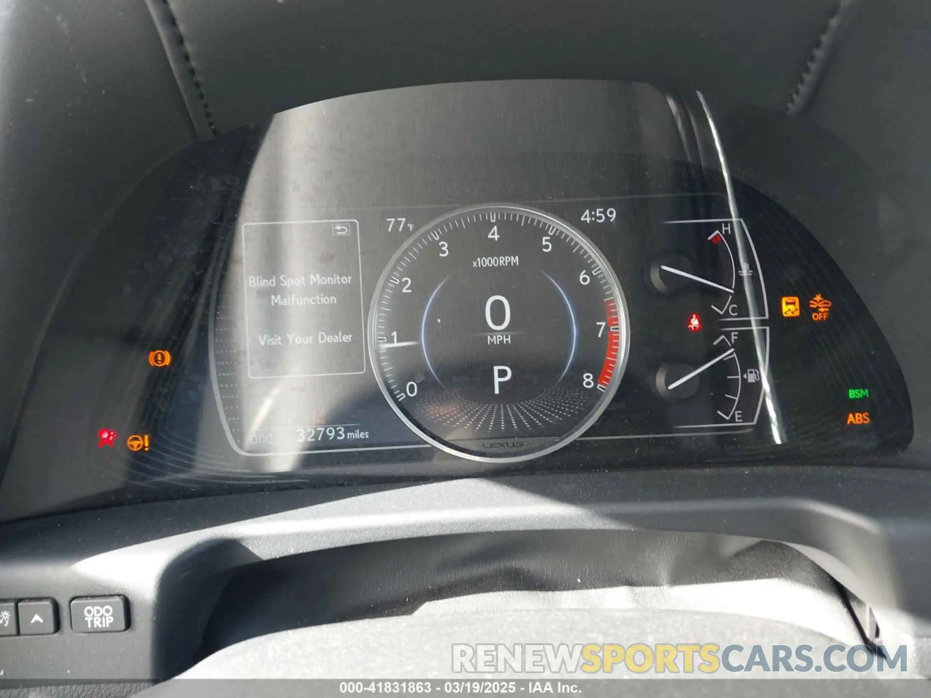 7 fotografías del automóvil dañado 58ADZ1B15LU078567 LEXUS ES 350 2020