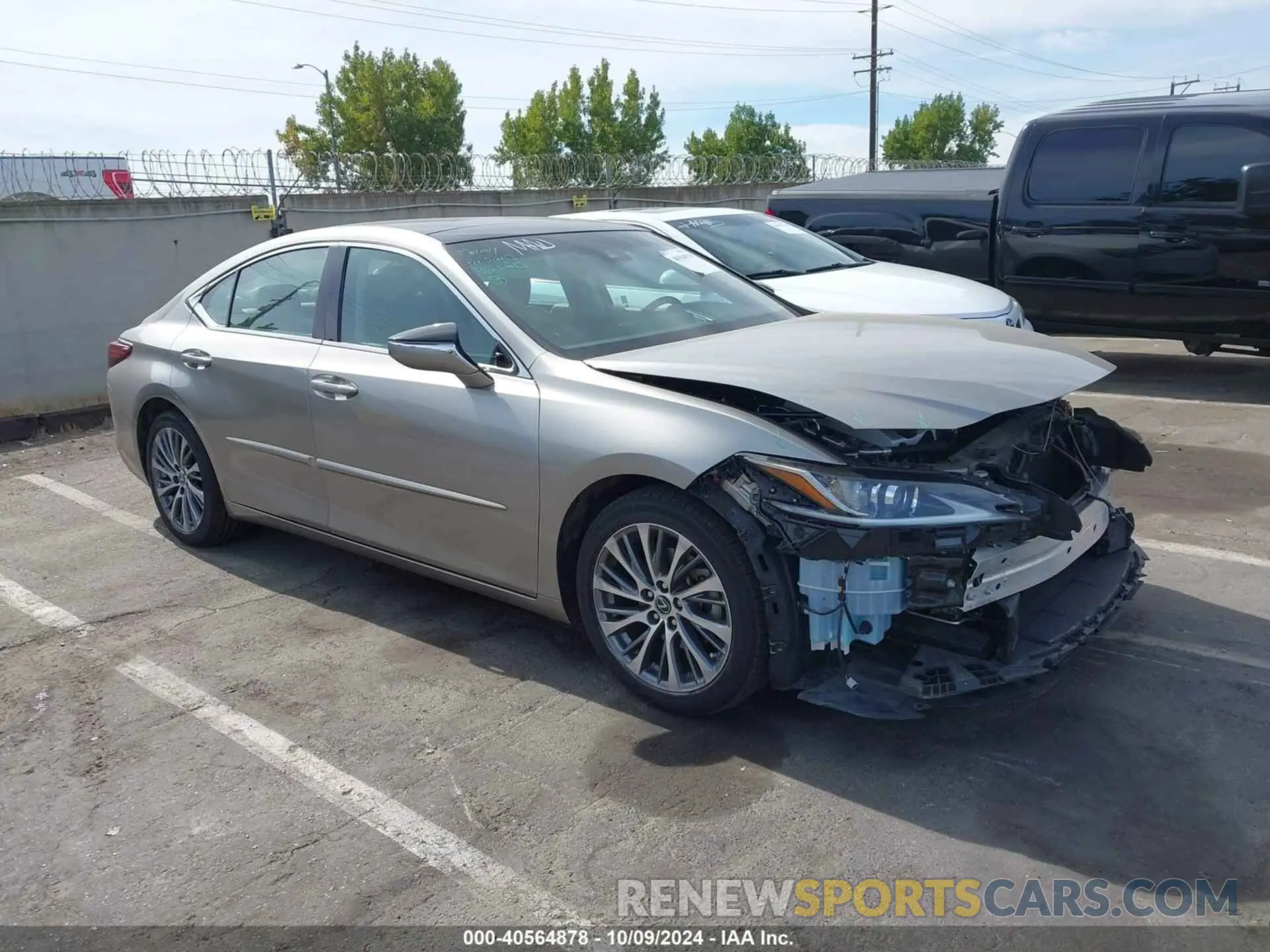 1 fotografías del automóvil dañado 58ADZ1B16LU073121 LEXUS ES 350 2020