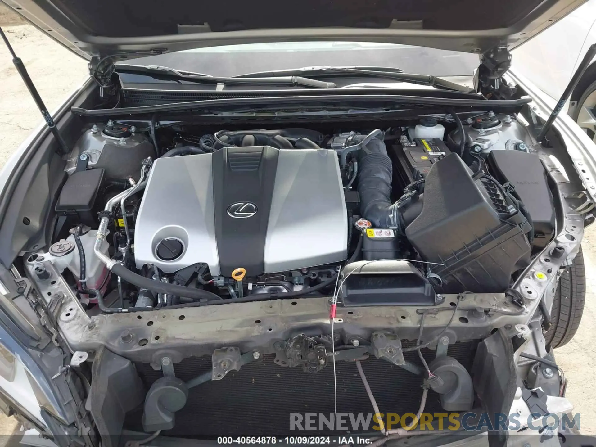 10 fotografías del automóvil dañado 58ADZ1B16LU073121 LEXUS ES 350 2020