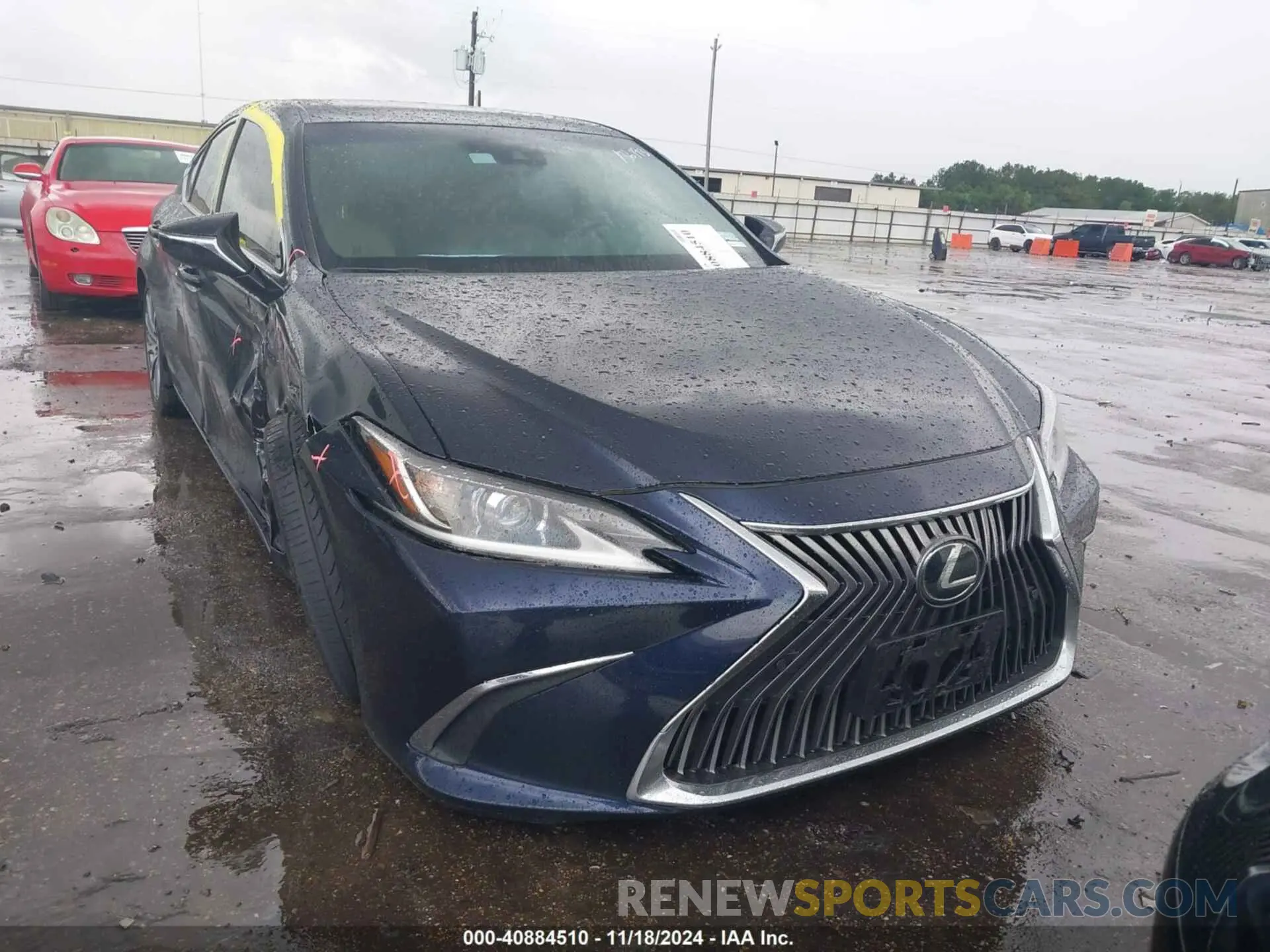 1 fotografías del automóvil dañado 58ADZ1B18LU073458 LEXUS ES 350 2020