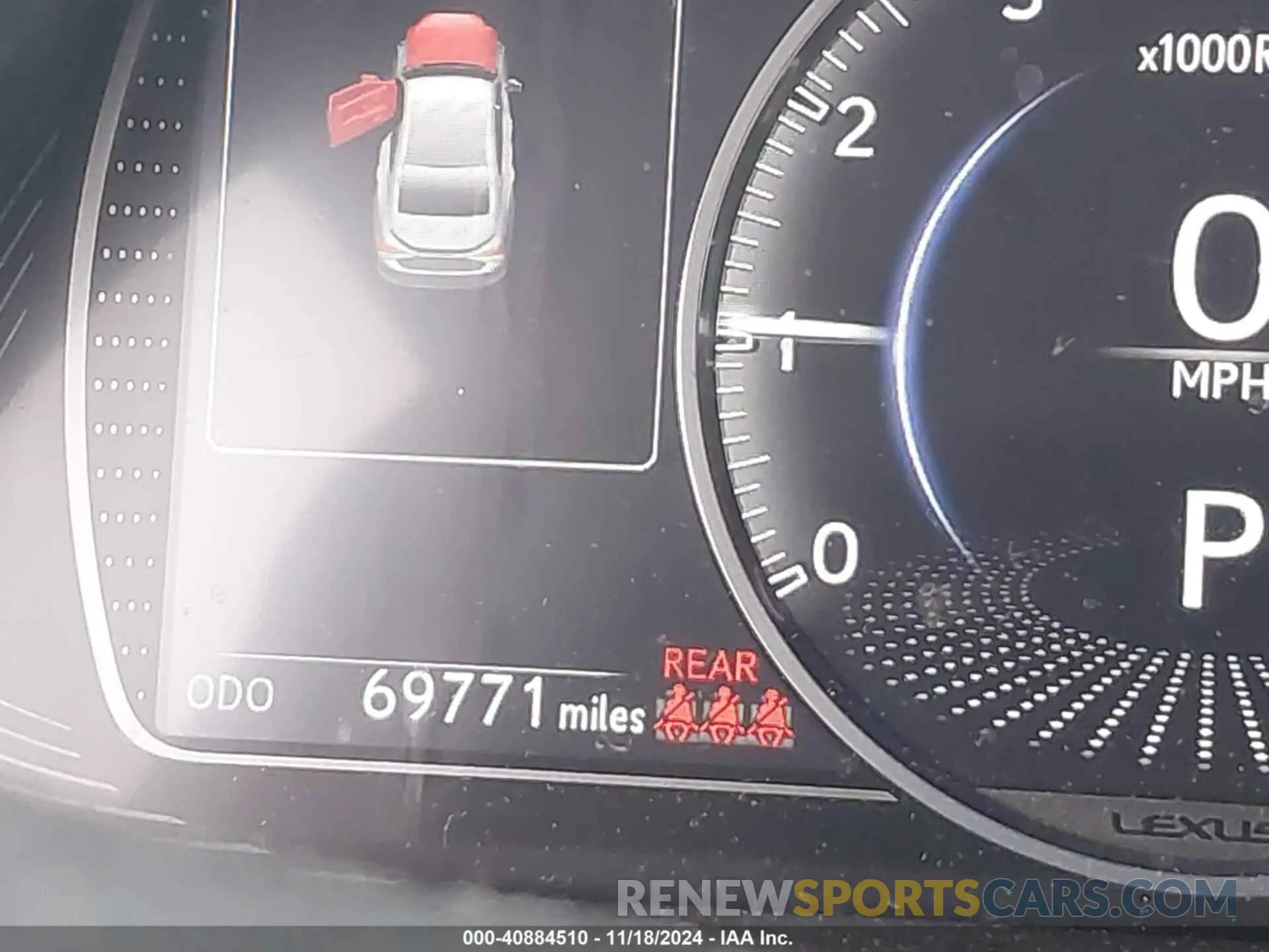 15 fotografías del automóvil dañado 58ADZ1B18LU073458 LEXUS ES 350 2020