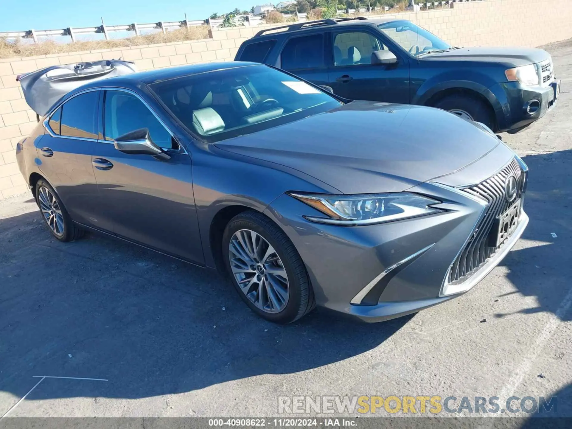 1 fotografías del automóvil dañado 58ADZ1B19LU055907 LEXUS ES 350 2020