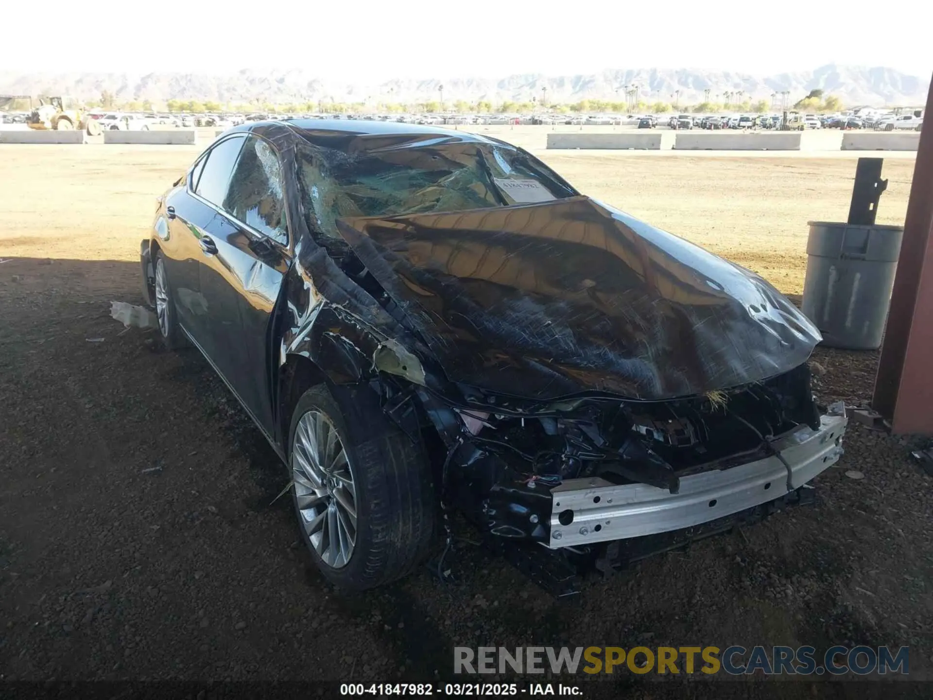 1 fotografías del automóvil dañado 58AEZ1B15LU053883 LEXUS ES 350 2020