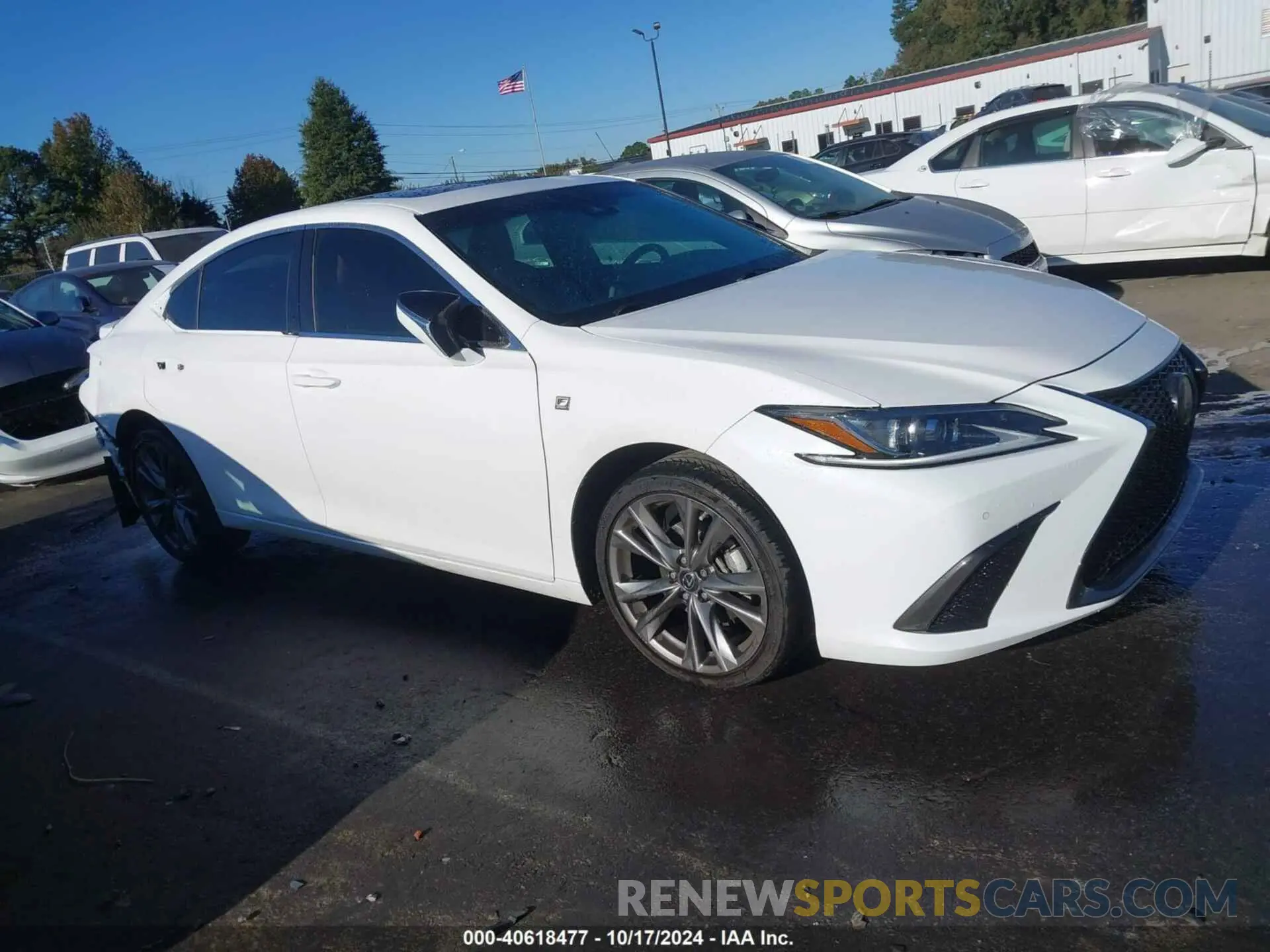 1 fotografías del automóvil dañado 58AGZ1B10LU069725 LEXUS ES 350 2020
