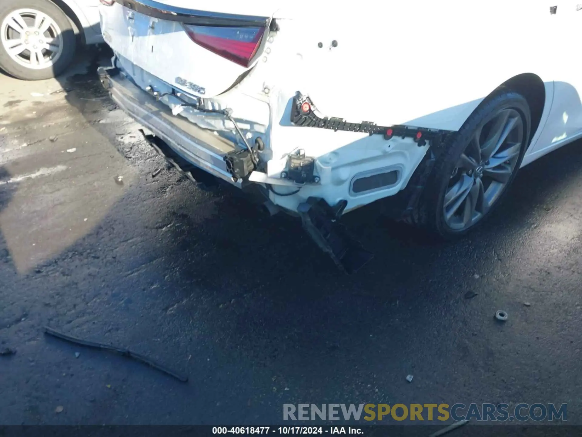 18 fotografías del automóvil dañado 58AGZ1B10LU069725 LEXUS ES 350 2020