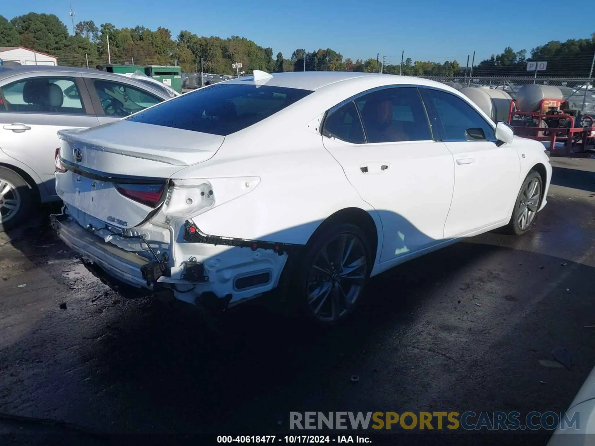 4 fotografías del automóvil dañado 58AGZ1B10LU069725 LEXUS ES 350 2020