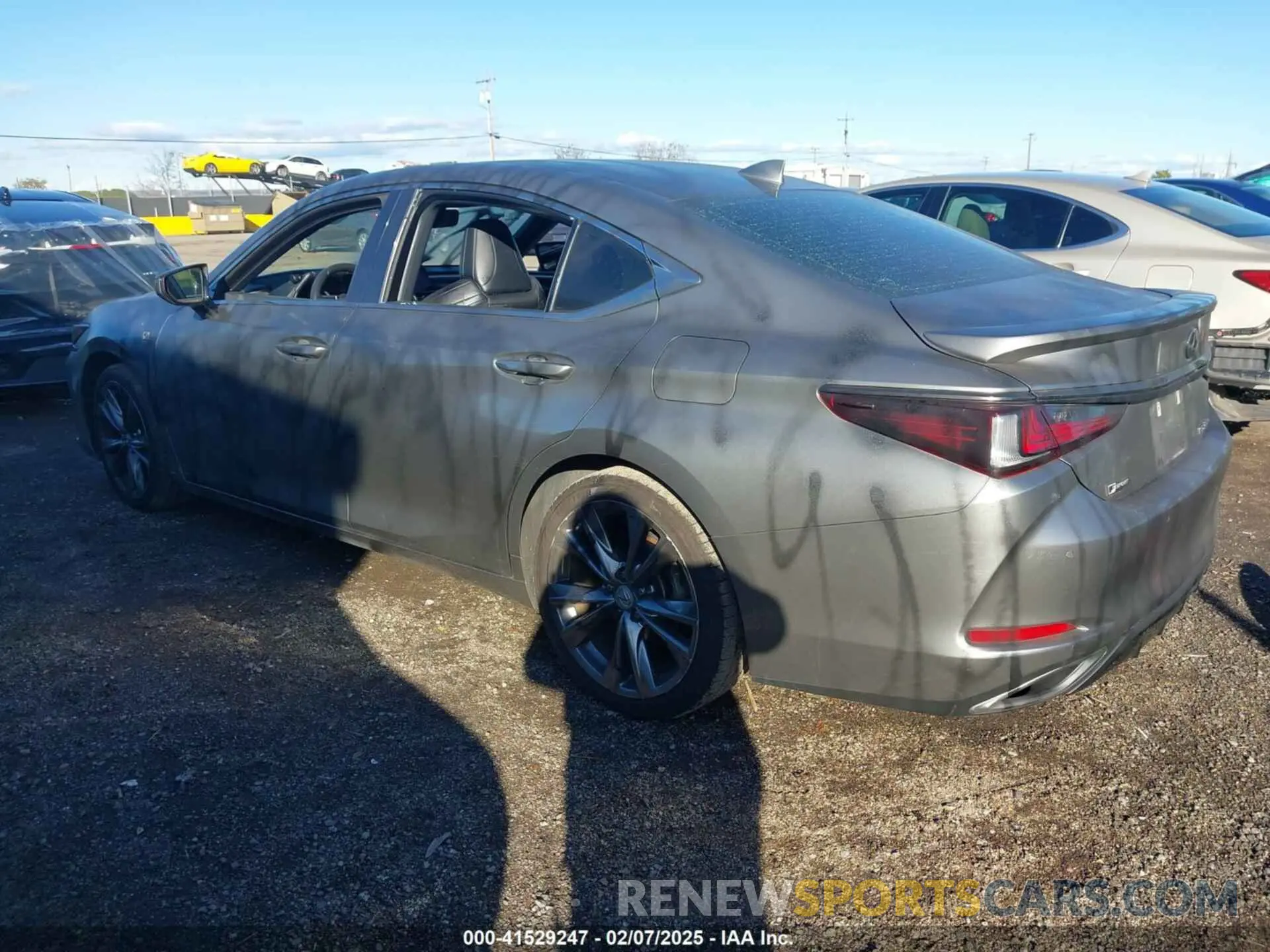 3 fotografías del automóvil dañado 58AGZ1B13LU080377 LEXUS ES 350 2020