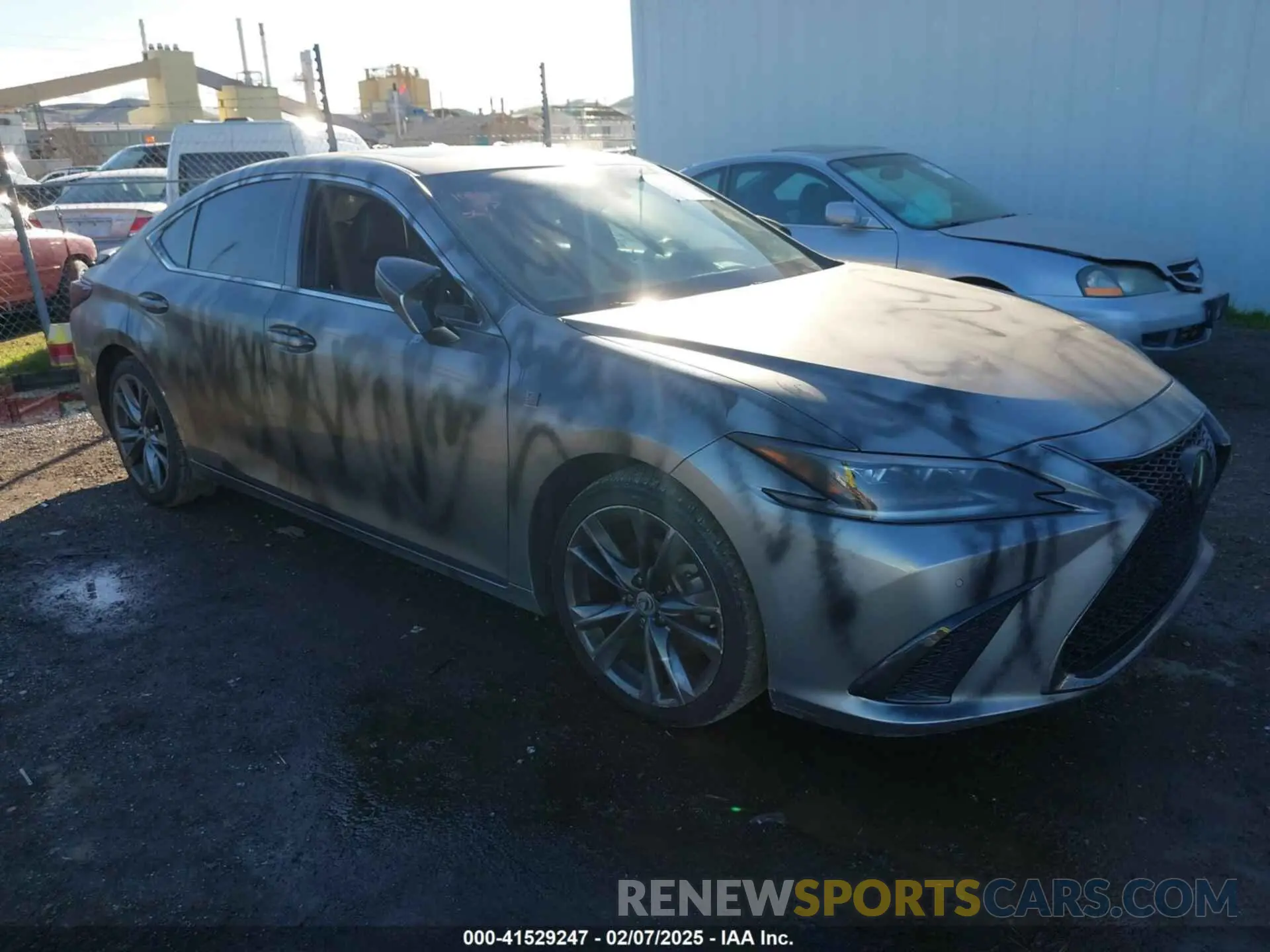 6 fotografías del automóvil dañado 58AGZ1B13LU080377 LEXUS ES 350 2020