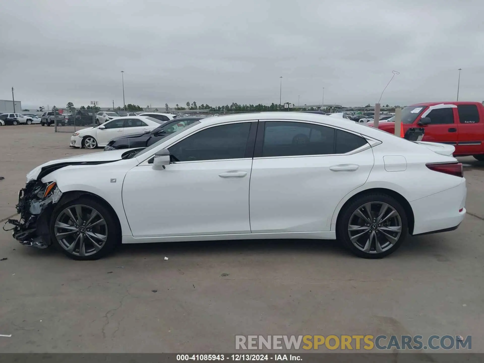 15 fotografías del automóvil dañado 58AGZ1B15LU062494 LEXUS ES 350 2020
