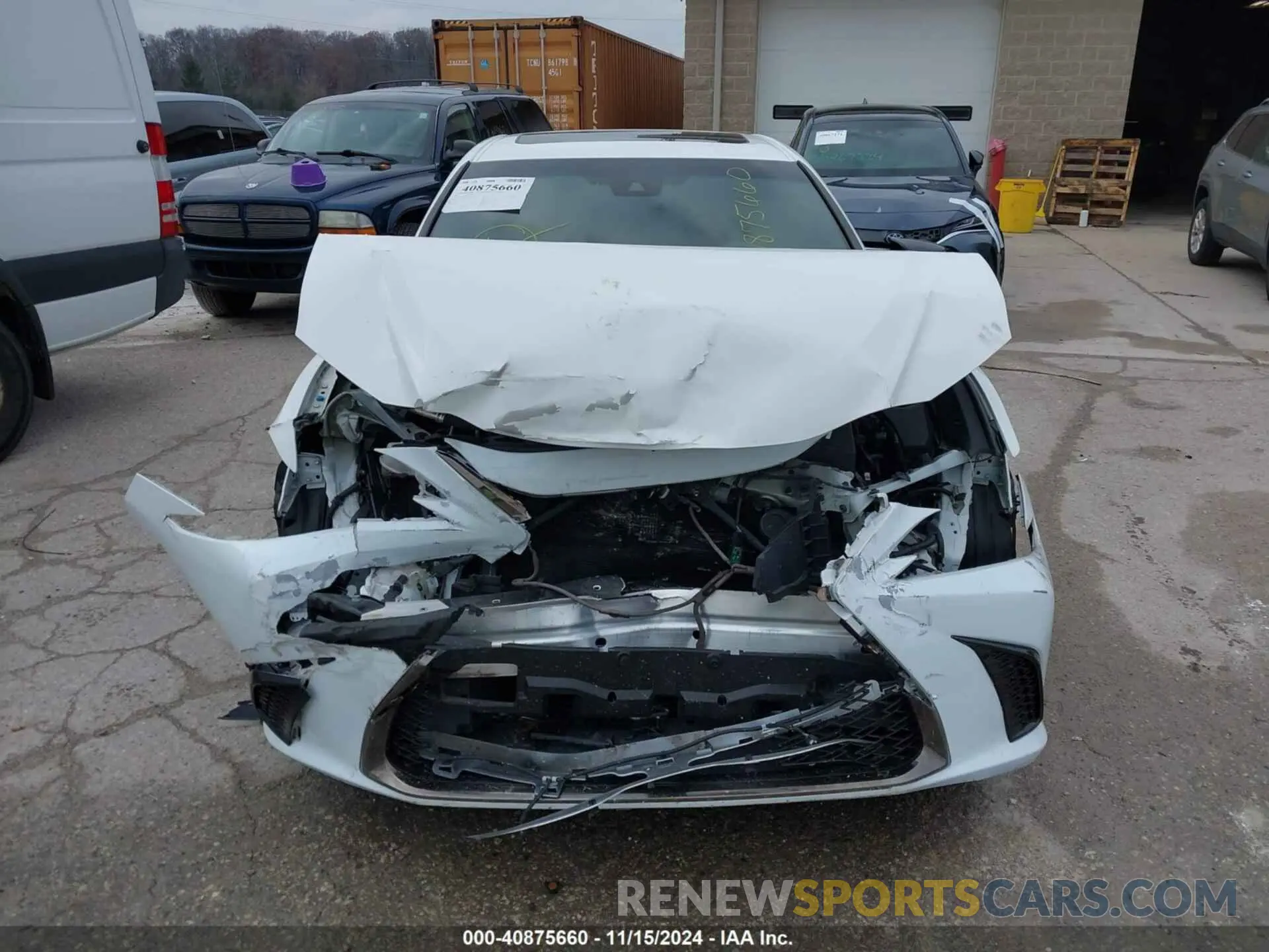 13 fotografías del automóvil dañado 58AGZ1B15LU062642 LEXUS ES 350 2020