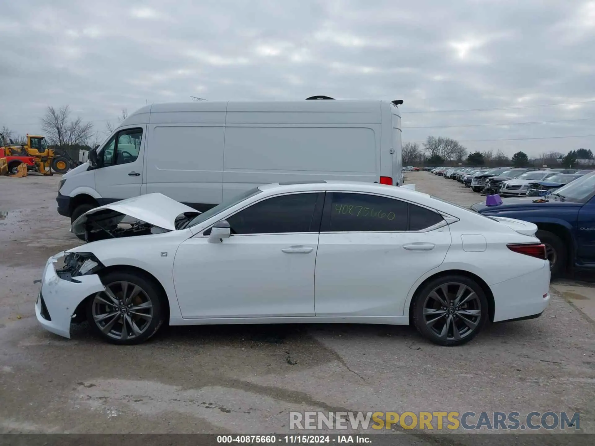 15 fotografías del automóvil dañado 58AGZ1B15LU062642 LEXUS ES 350 2020
