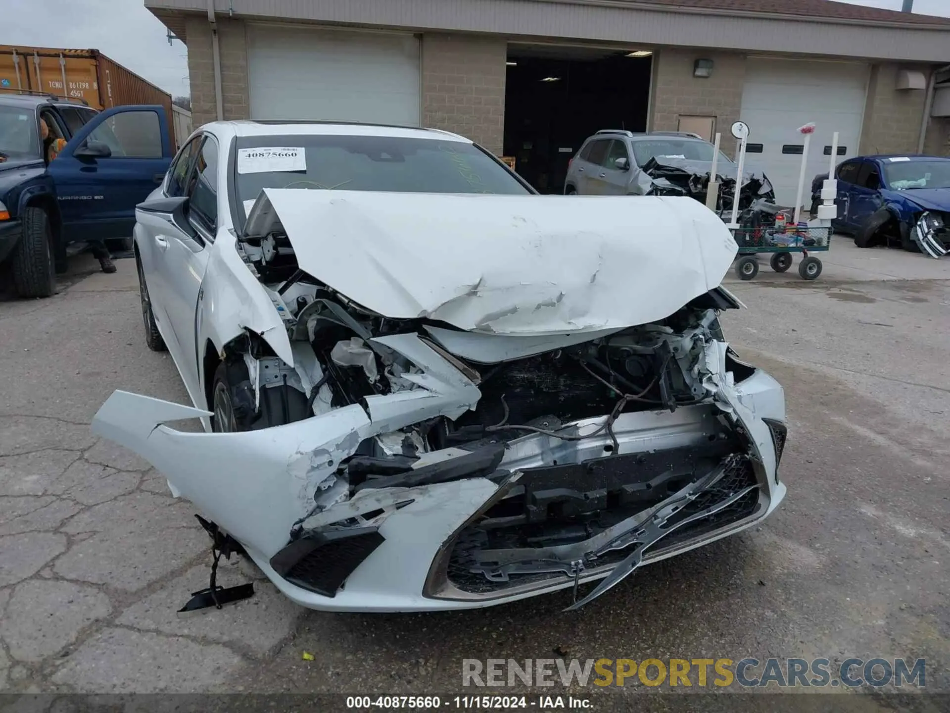 6 fotografías del automóvil dañado 58AGZ1B15LU062642 LEXUS ES 350 2020