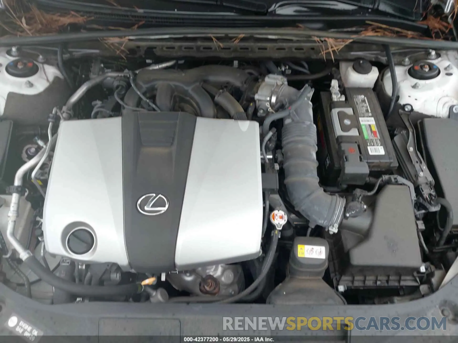 10 fotografías del automóvil dañado 58ADZ1B10MU101321 LEXUS ES 350 2021