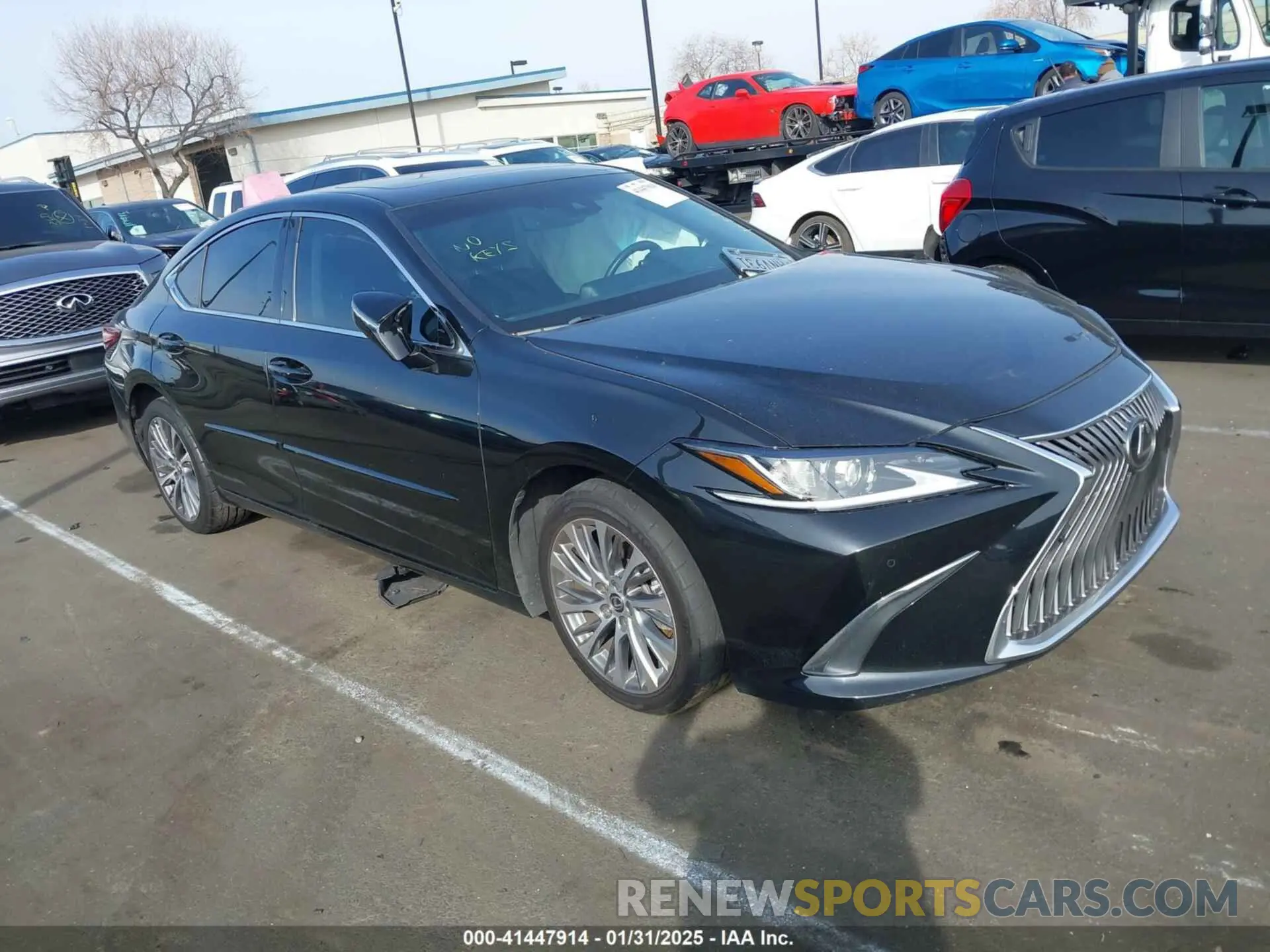 1 fotografías del automóvil dañado 58ADZ1B11MU085680 LEXUS ES 350 2021