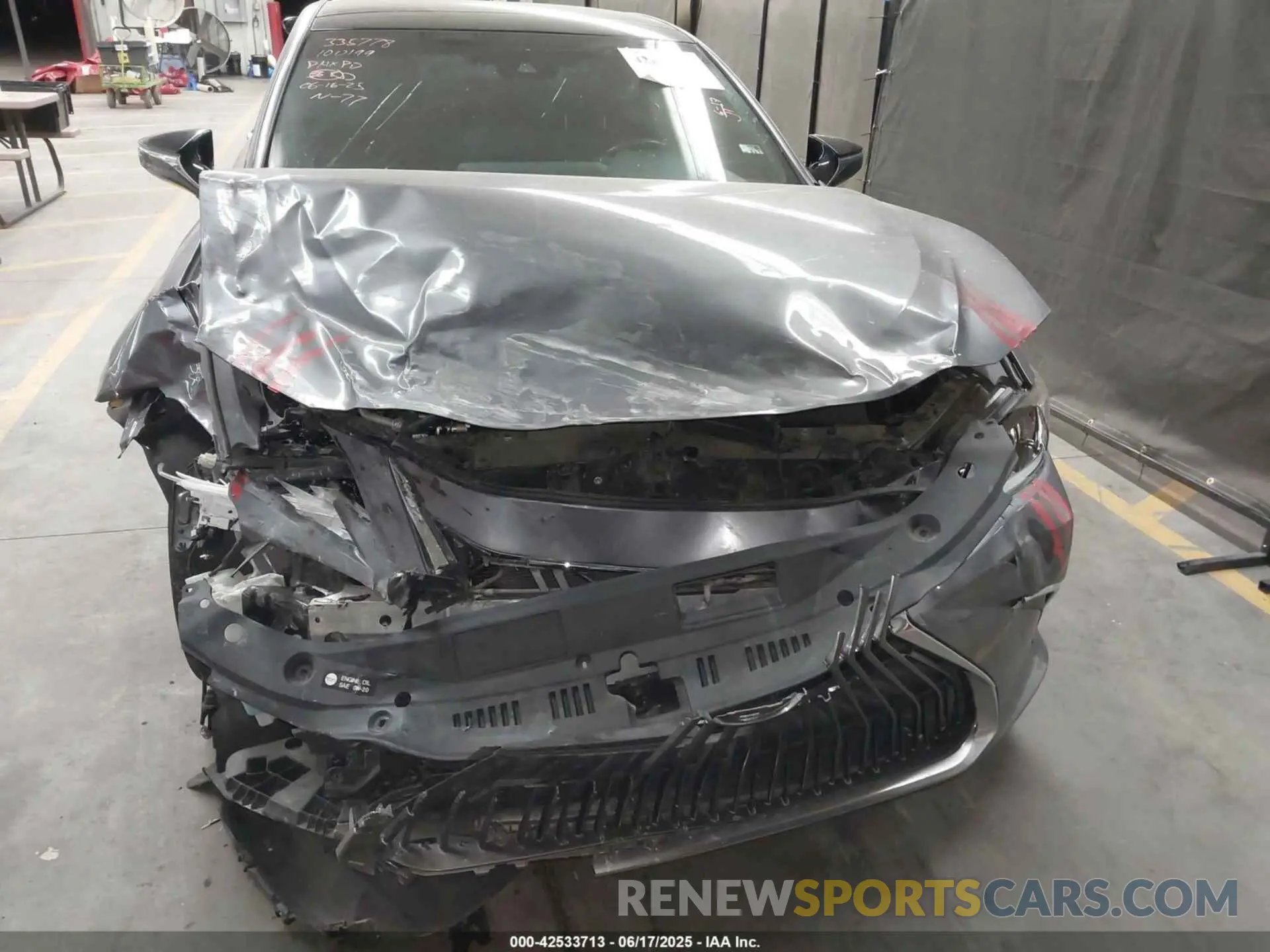 6 fotografías del automóvil dañado 58ADZ1B12MU100199 LEXUS ES 350 2021