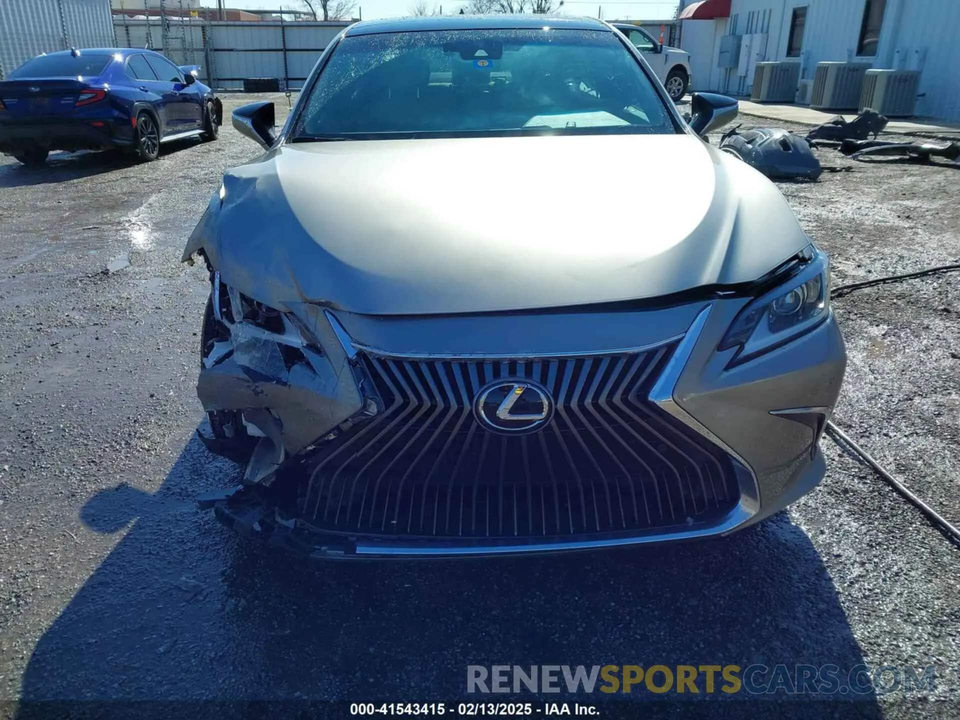 12 fotografías del automóvil dañado 58ADZ1B12MU107749 LEXUS ES 350 2021