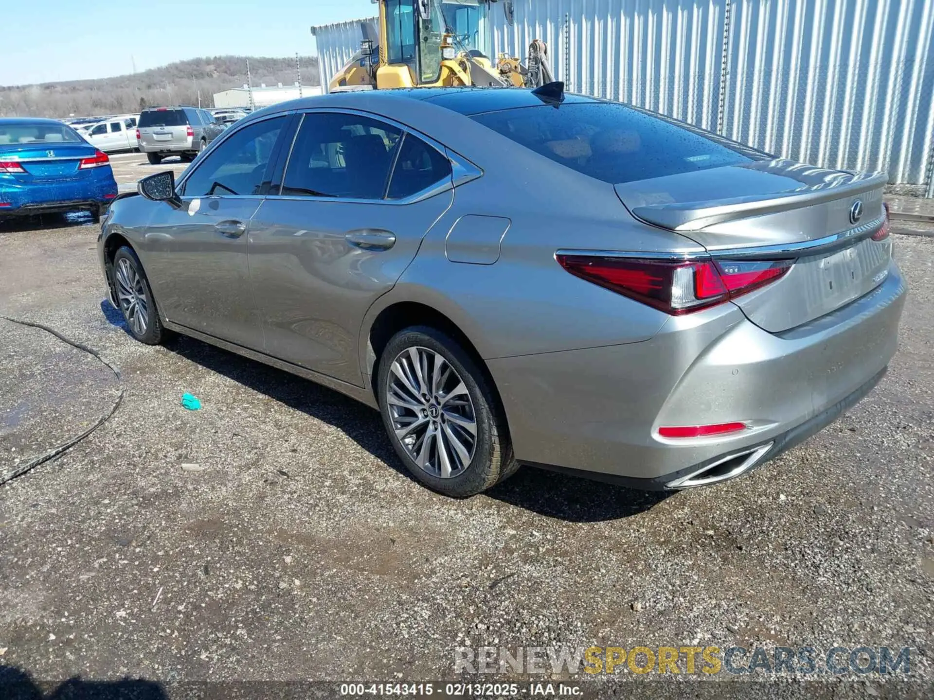 3 fotografías del automóvil dañado 58ADZ1B12MU107749 LEXUS ES 350 2021