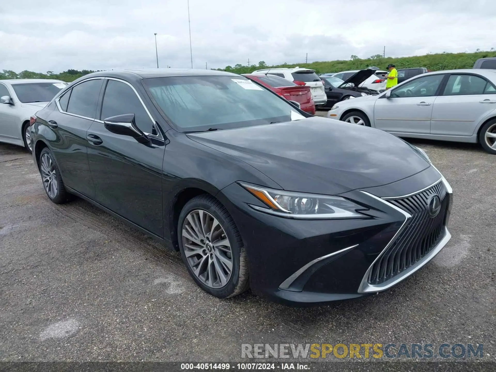1 fotografías del automóvil dañado 58ADZ1B13MU096986 LEXUS ES 350 2021