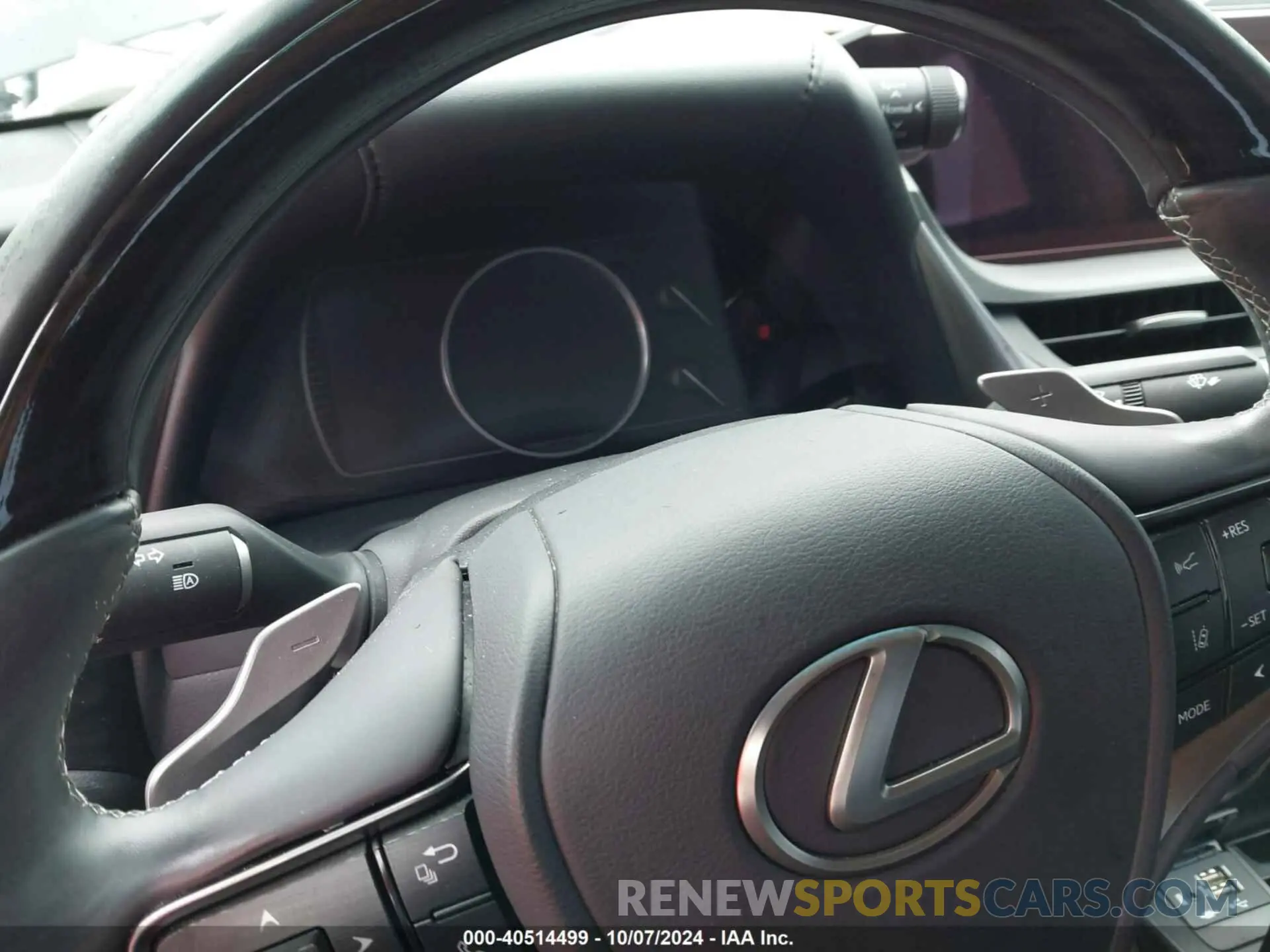 7 fotografías del automóvil dañado 58ADZ1B13MU096986 LEXUS ES 350 2021
