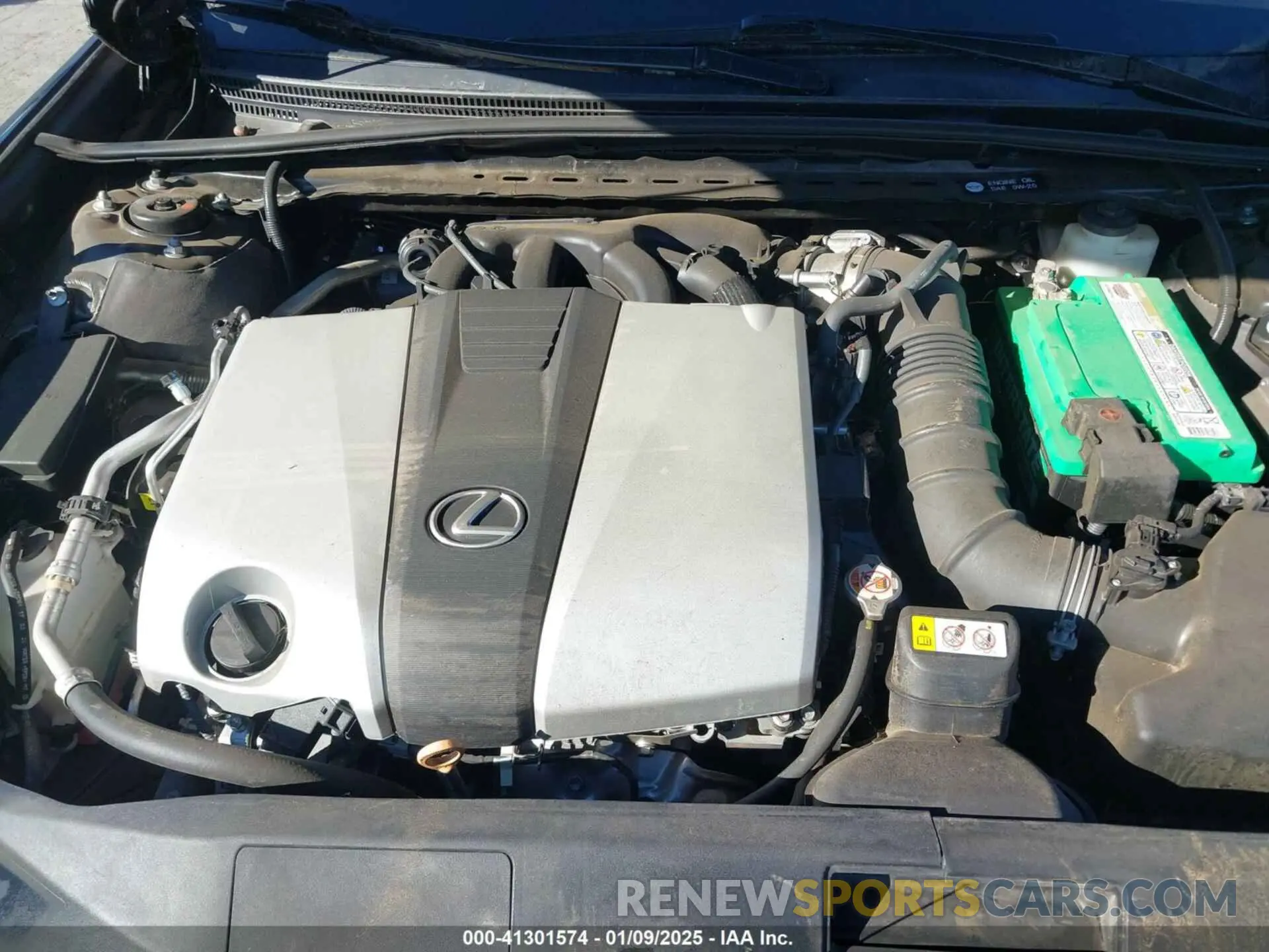 10 fotografías del automóvil dañado 58ADZ1B16MU082628 LEXUS ES 350 2021