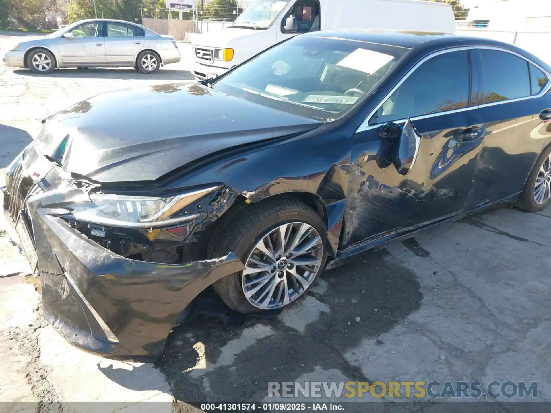 6 fotografías del automóvil dañado 58ADZ1B16MU082628 LEXUS ES 350 2021