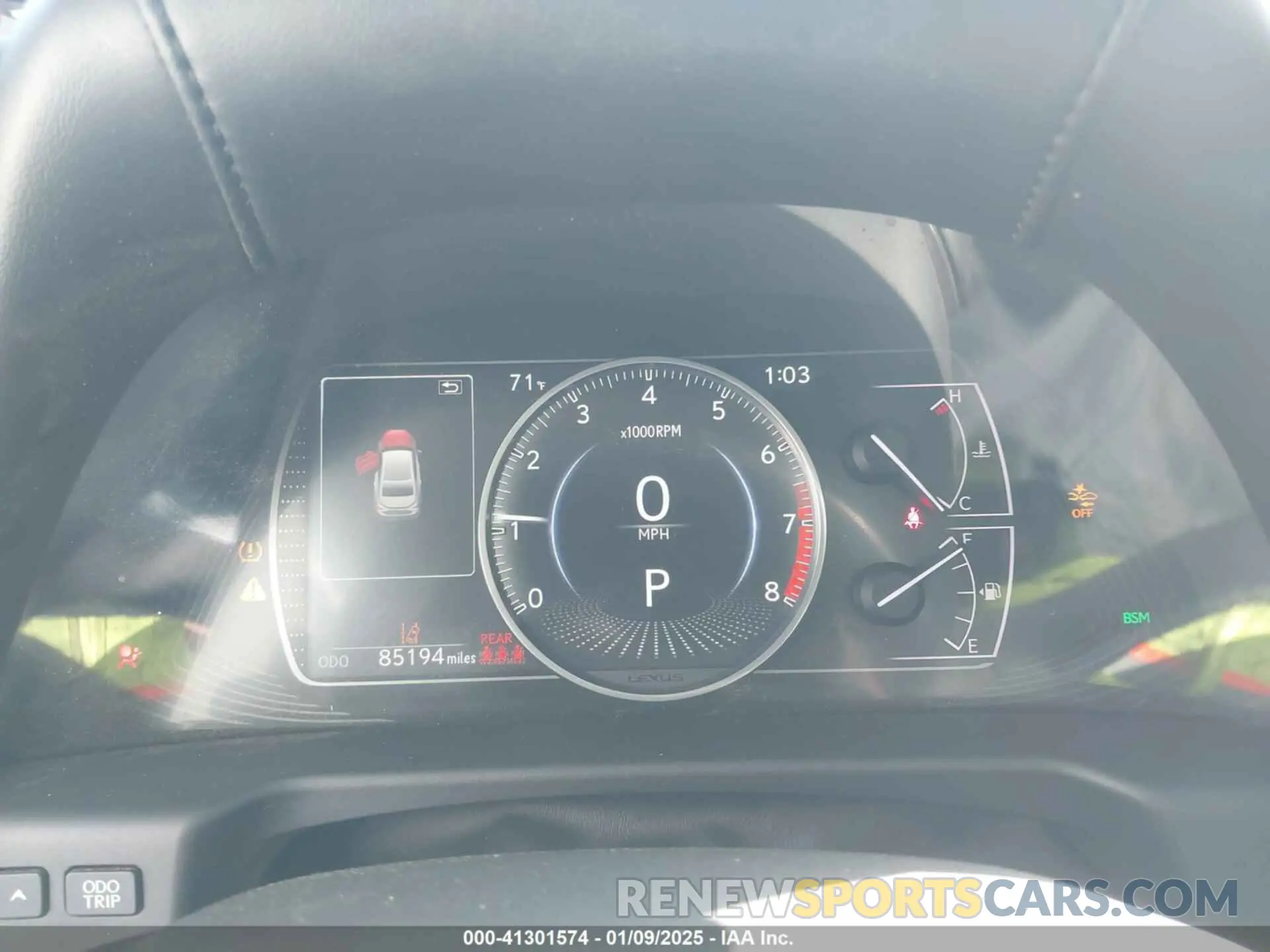 7 fotografías del automóvil dañado 58ADZ1B16MU082628 LEXUS ES 350 2021