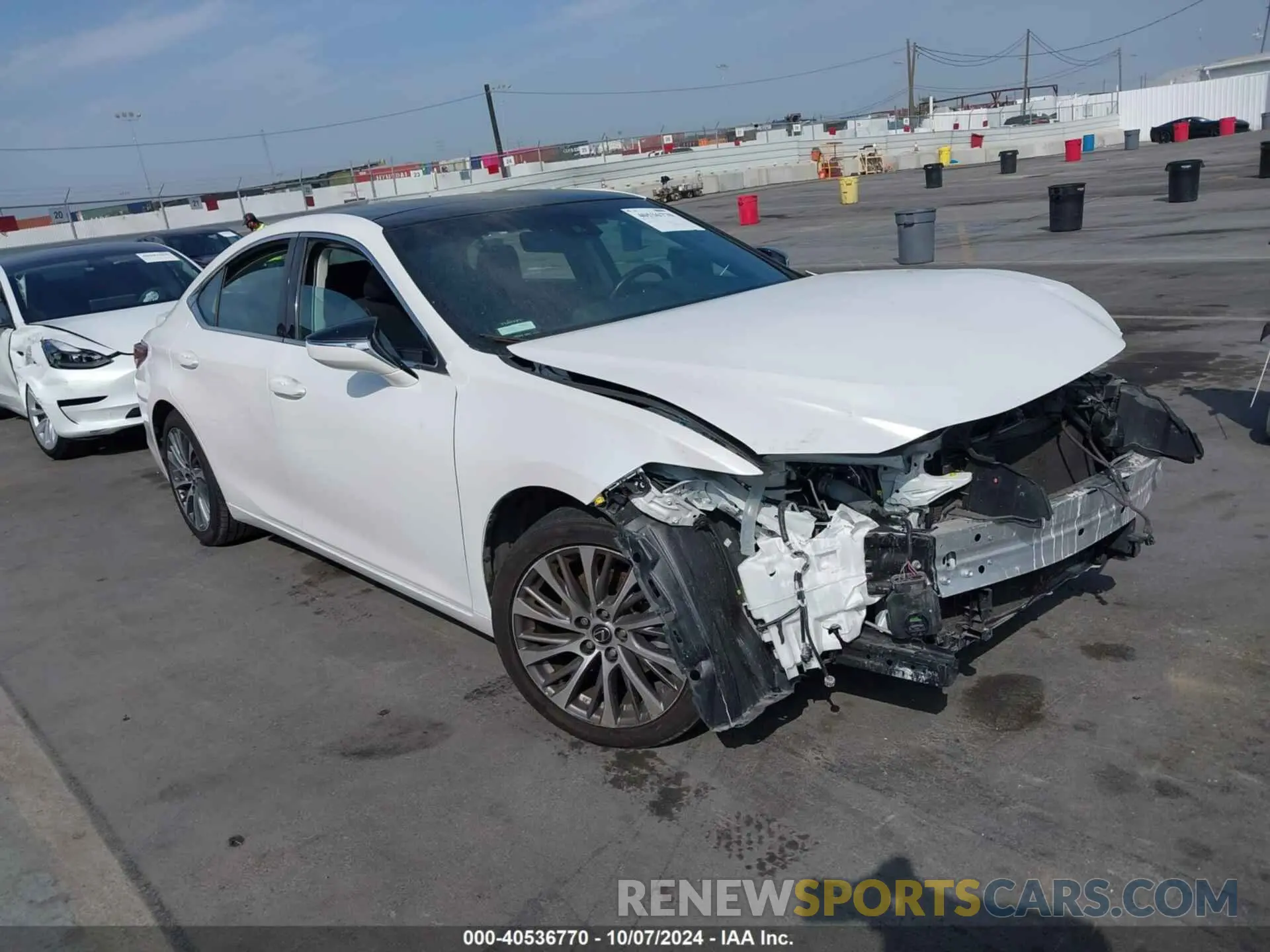 1 fotografías del automóvil dañado 58ADZ1B16MU096481 LEXUS ES 350 2021