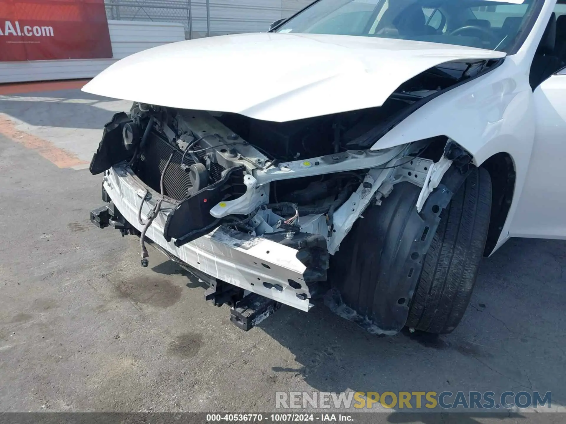 6 fotografías del automóvil dañado 58ADZ1B16MU096481 LEXUS ES 350 2021