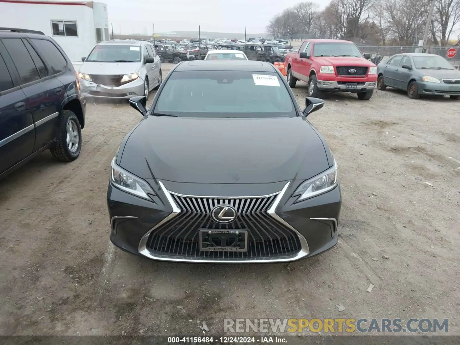 12 fotografías del automóvil dañado 58ADZ1B16MU110766 LEXUS ES 350 2021