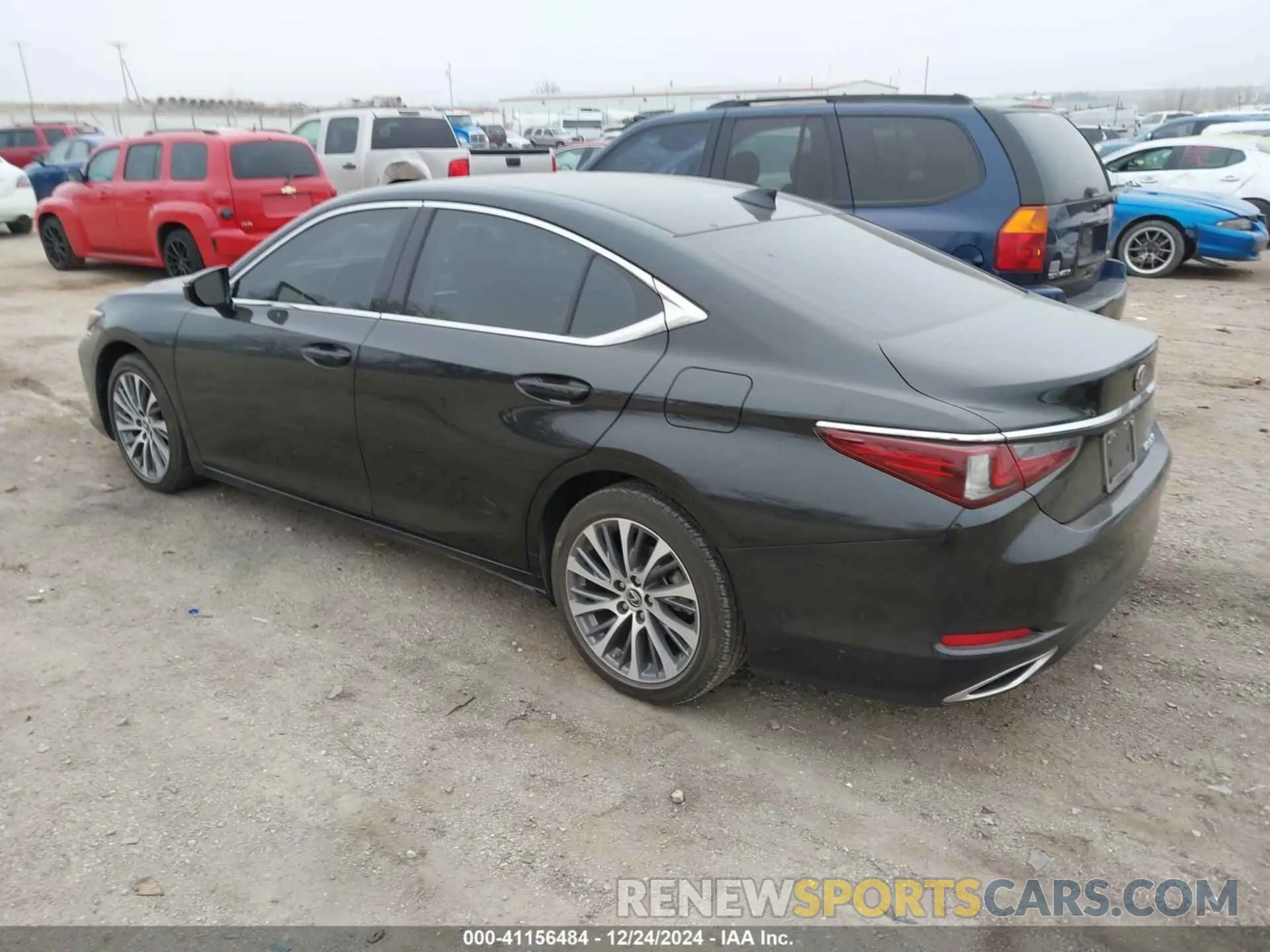 3 fotografías del automóvil dañado 58ADZ1B16MU110766 LEXUS ES 350 2021