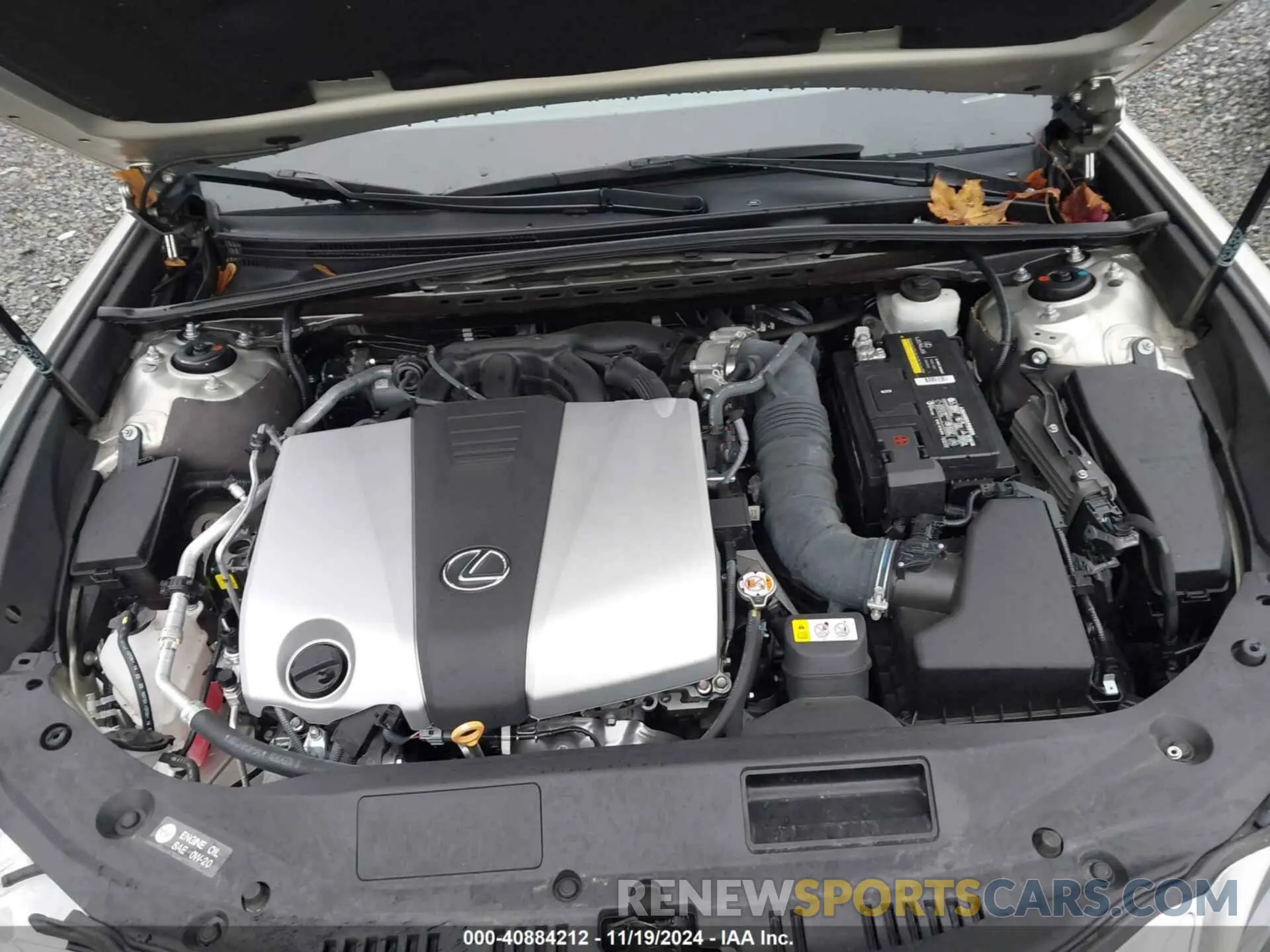 10 fotografías del automóvil dañado 58ADZ1B18MU087975 LEXUS ES 350 2021