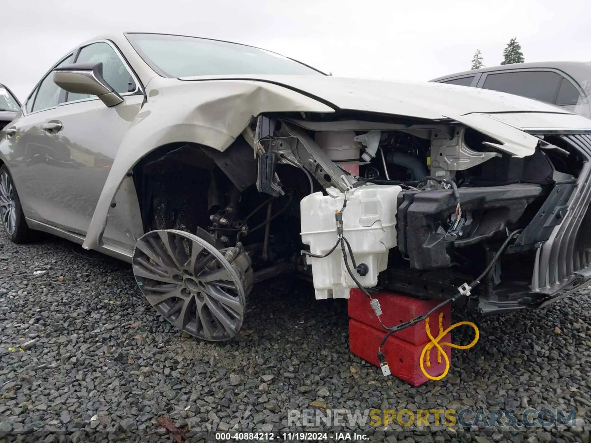 6 fotografías del automóvil dañado 58ADZ1B18MU087975 LEXUS ES 350 2021