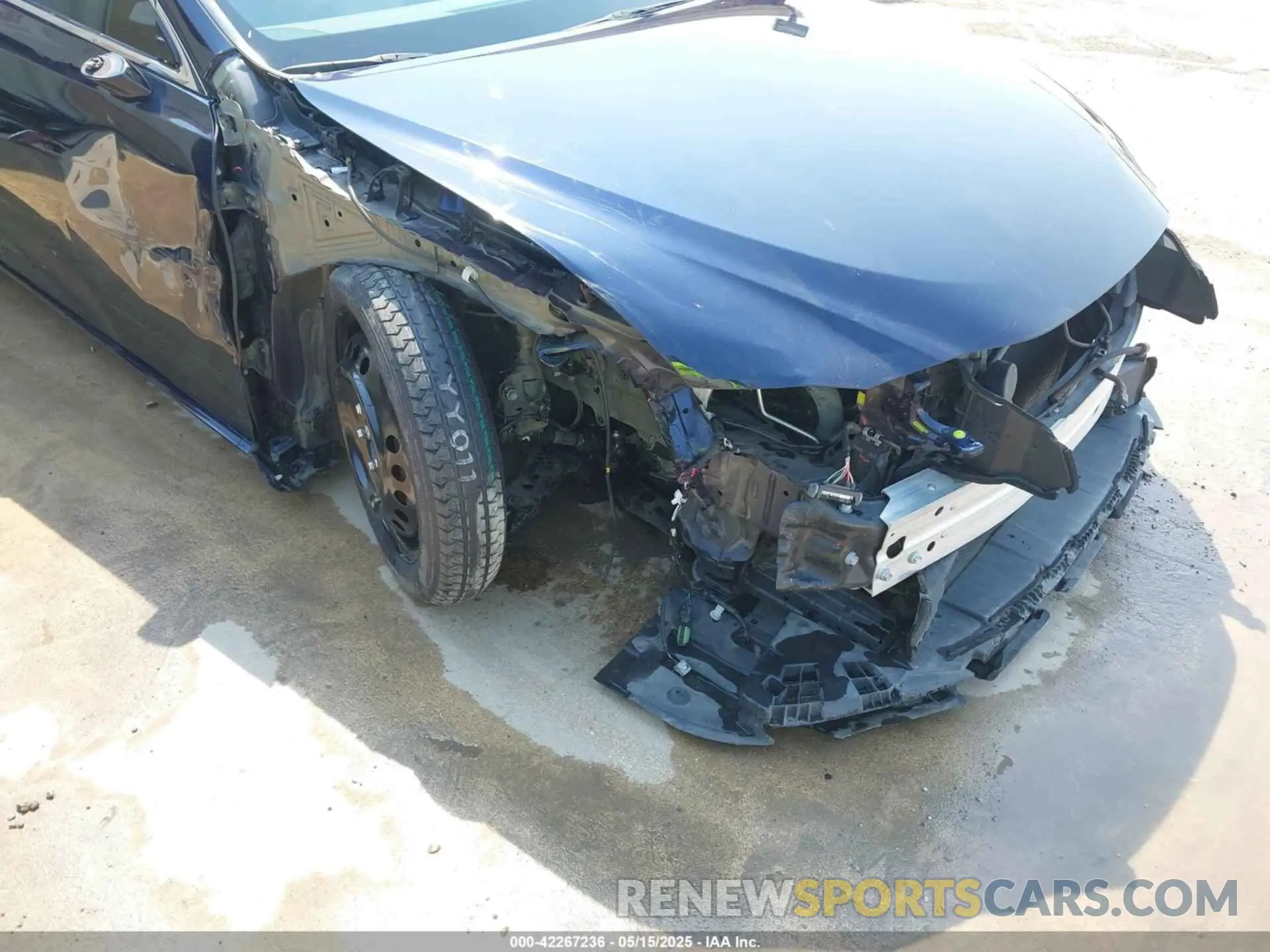 6 fotografías del automóvil dañado 58AFZ1B14MU101055 LEXUS ES 350 2021