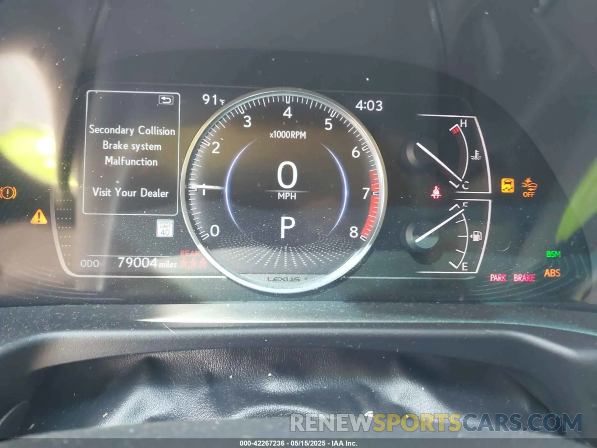 7 fotografías del automóvil dañado 58AFZ1B14MU101055 LEXUS ES 350 2021
