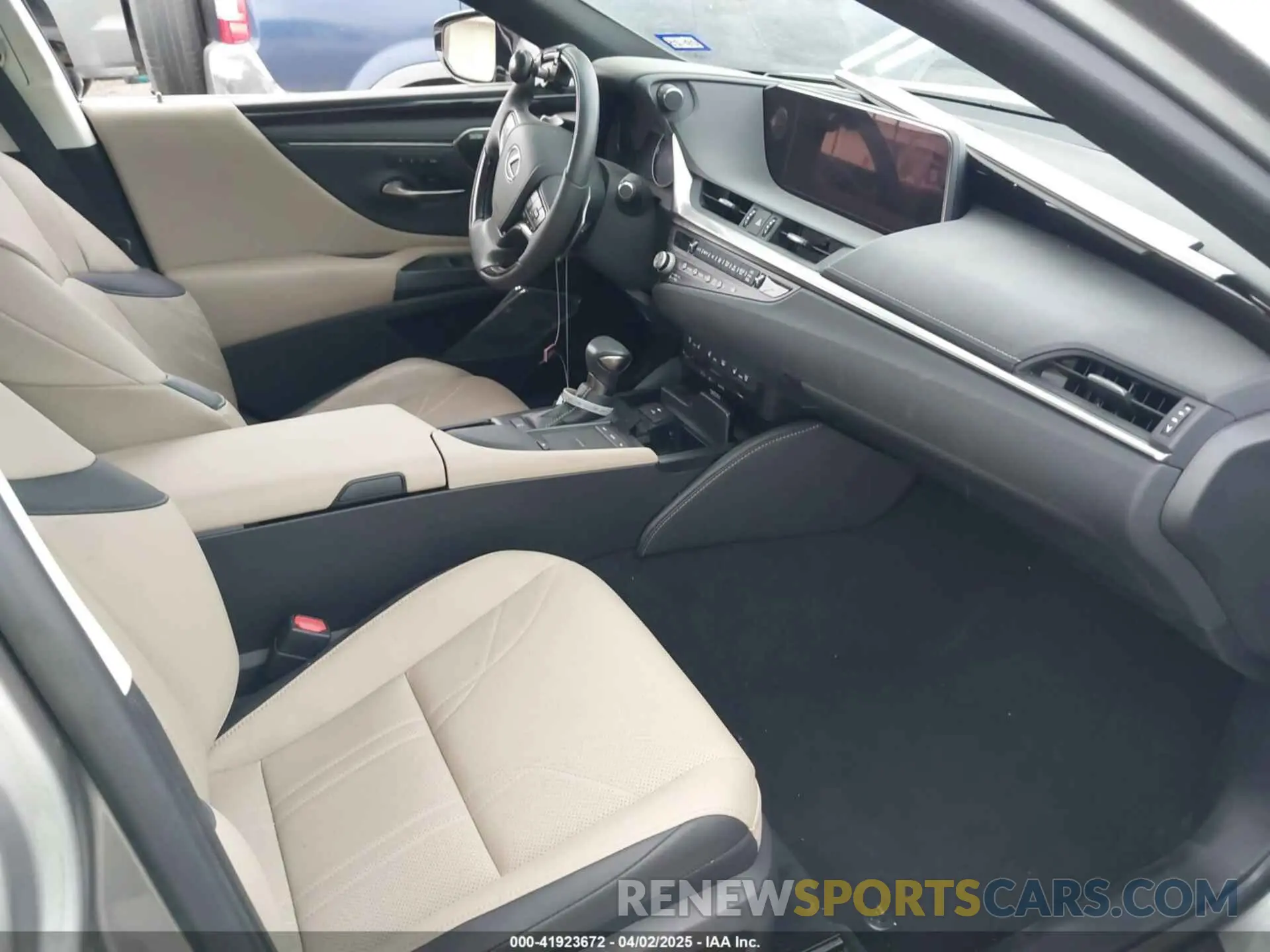 5 fotografías del automóvil dañado 58AFZ1B14MU107602 LEXUS ES 350 2021