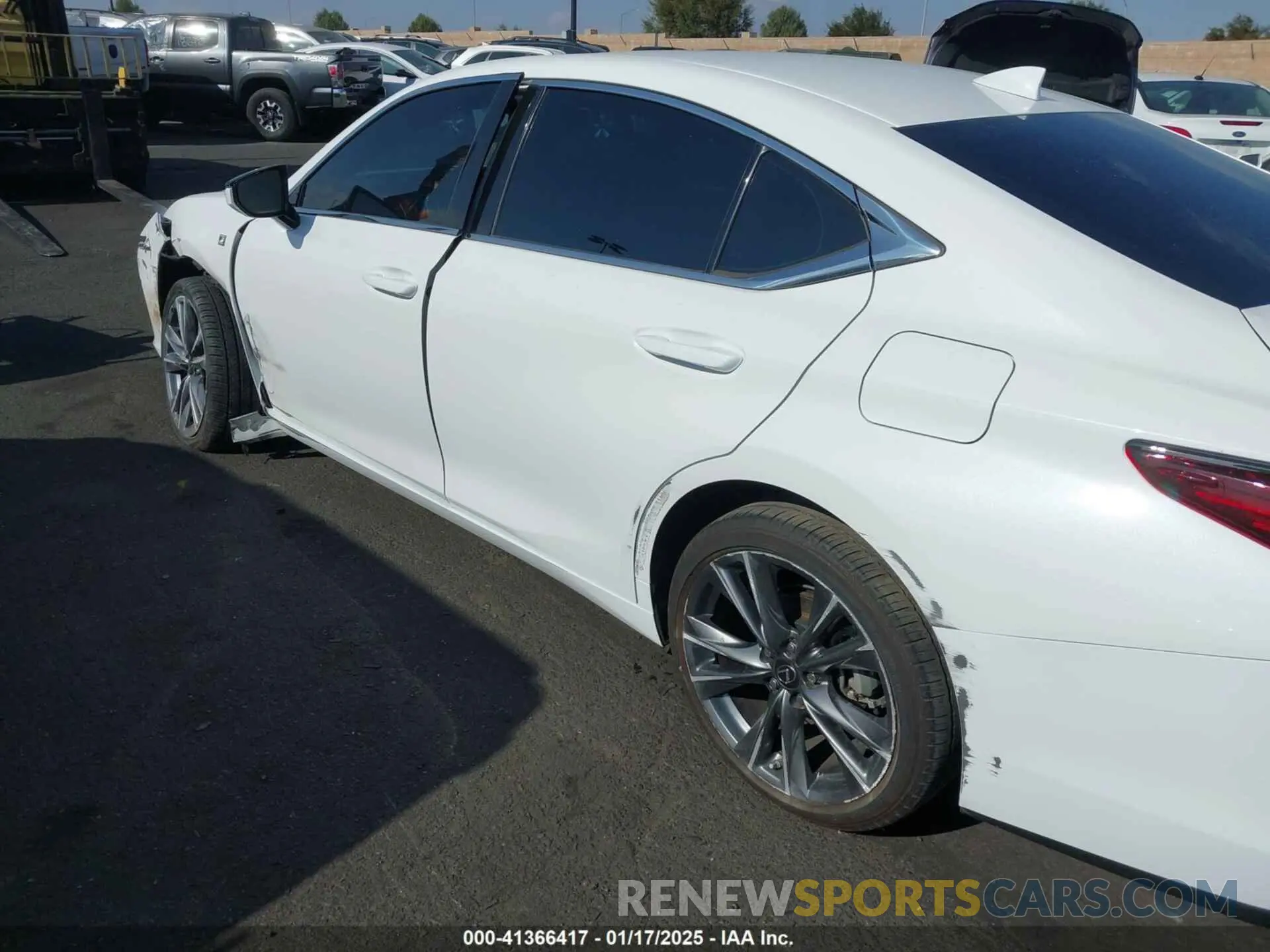 6 fotografías del automóvil dañado 58AGZ1B1XMU098201 LEXUS ES 350 2021