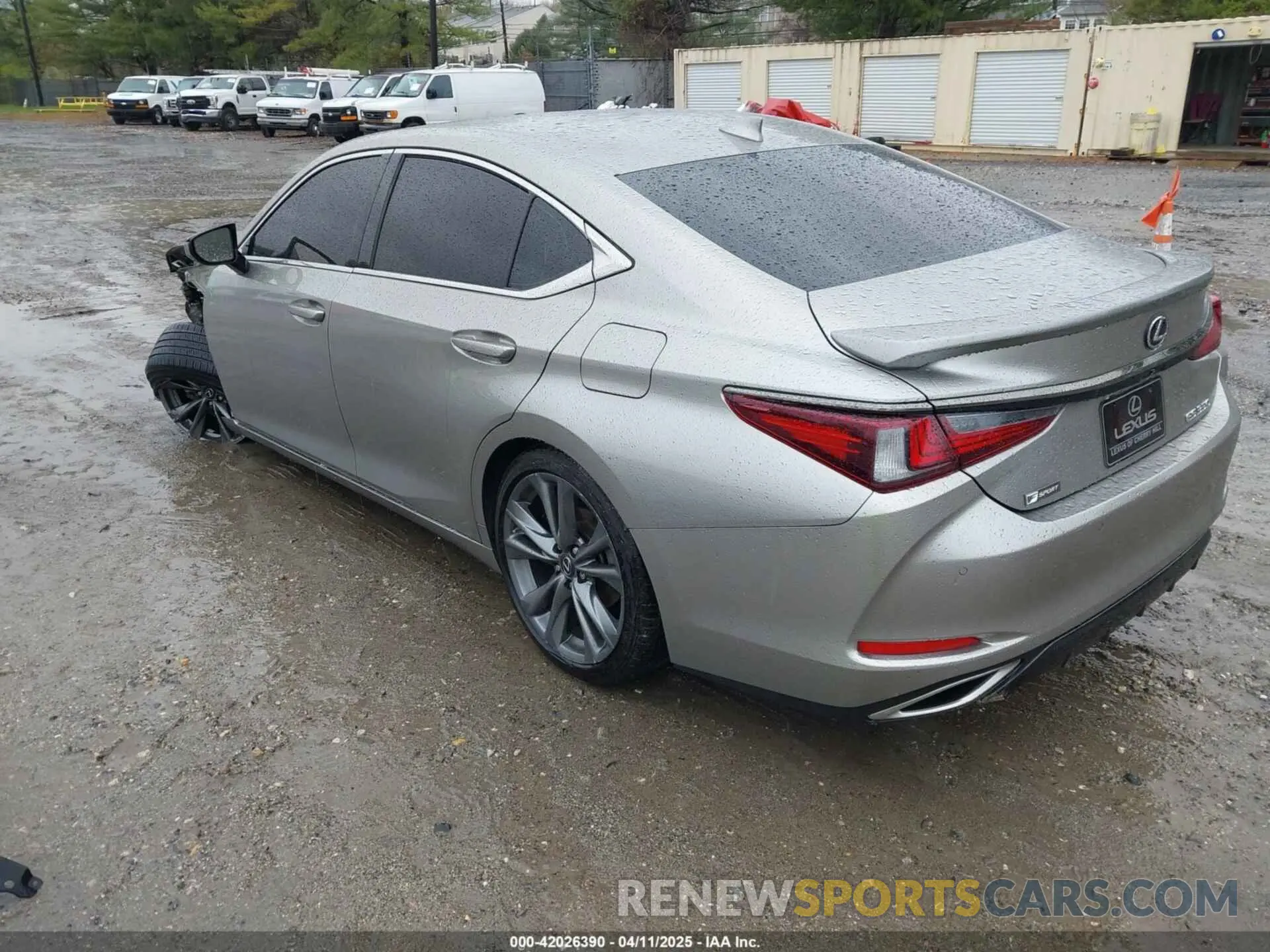 3 fotografías del automóvil dañado 58AGZ1B1XMU098554 LEXUS ES 350 2021
