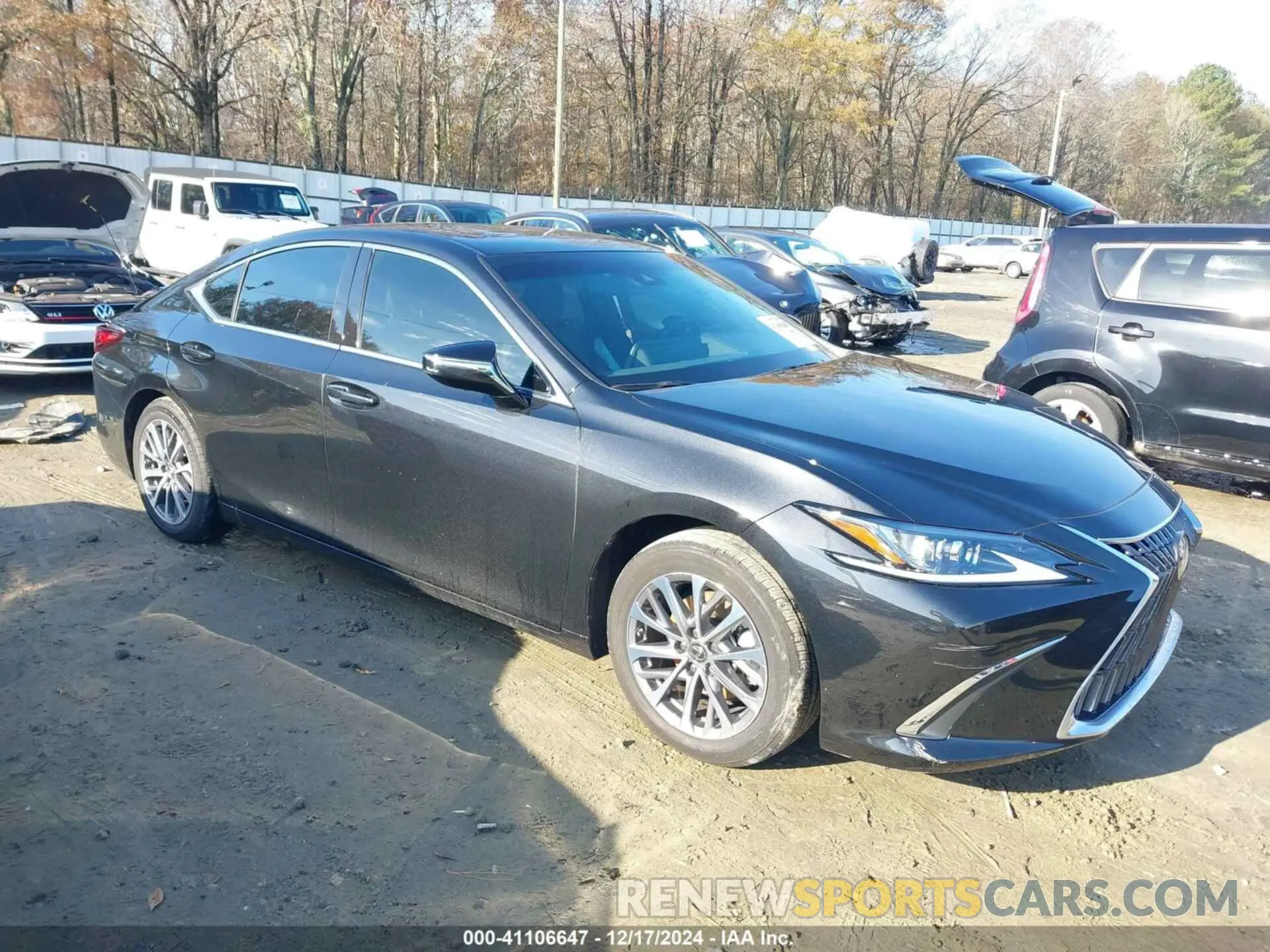 1 fotografías del automóvil dañado 58ACZ1B16NU119190 LEXUS ES 350 2022