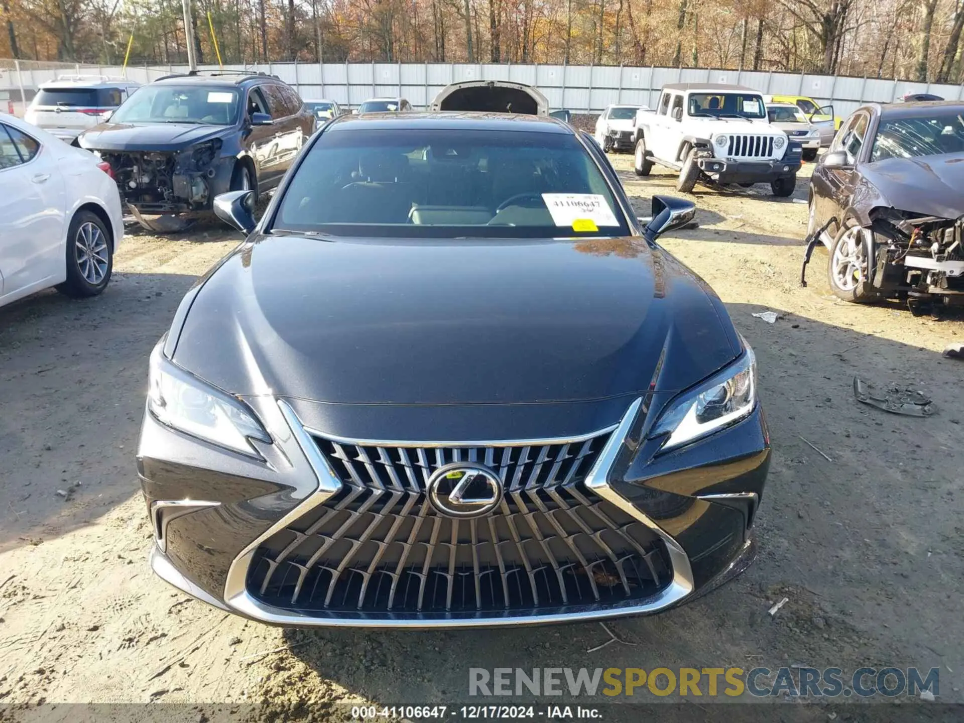 12 fotografías del automóvil dañado 58ACZ1B16NU119190 LEXUS ES 350 2022