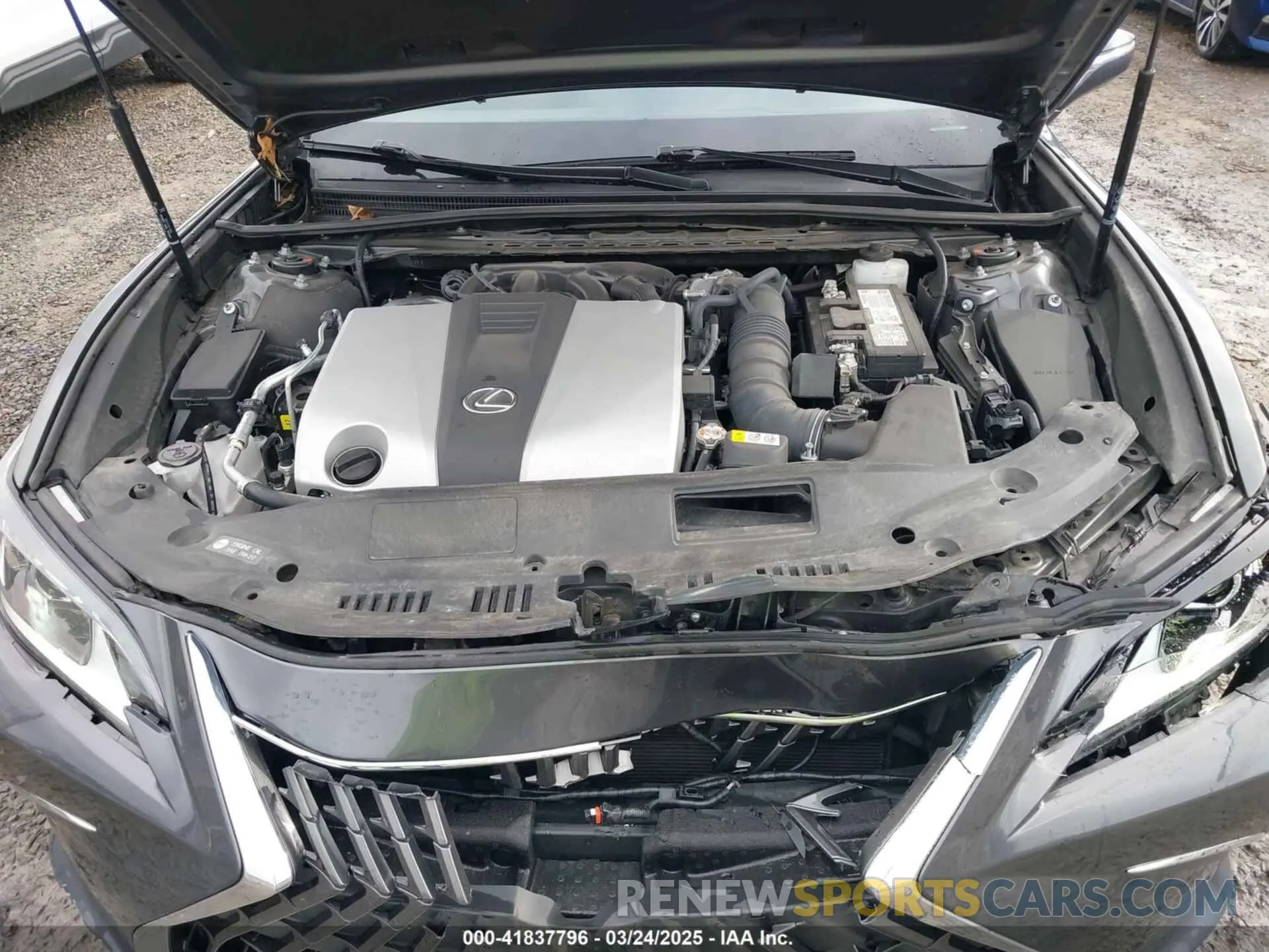 10 fotografías del automóvil dañado 58ACZ1B18NU133558 LEXUS ES 350 2022