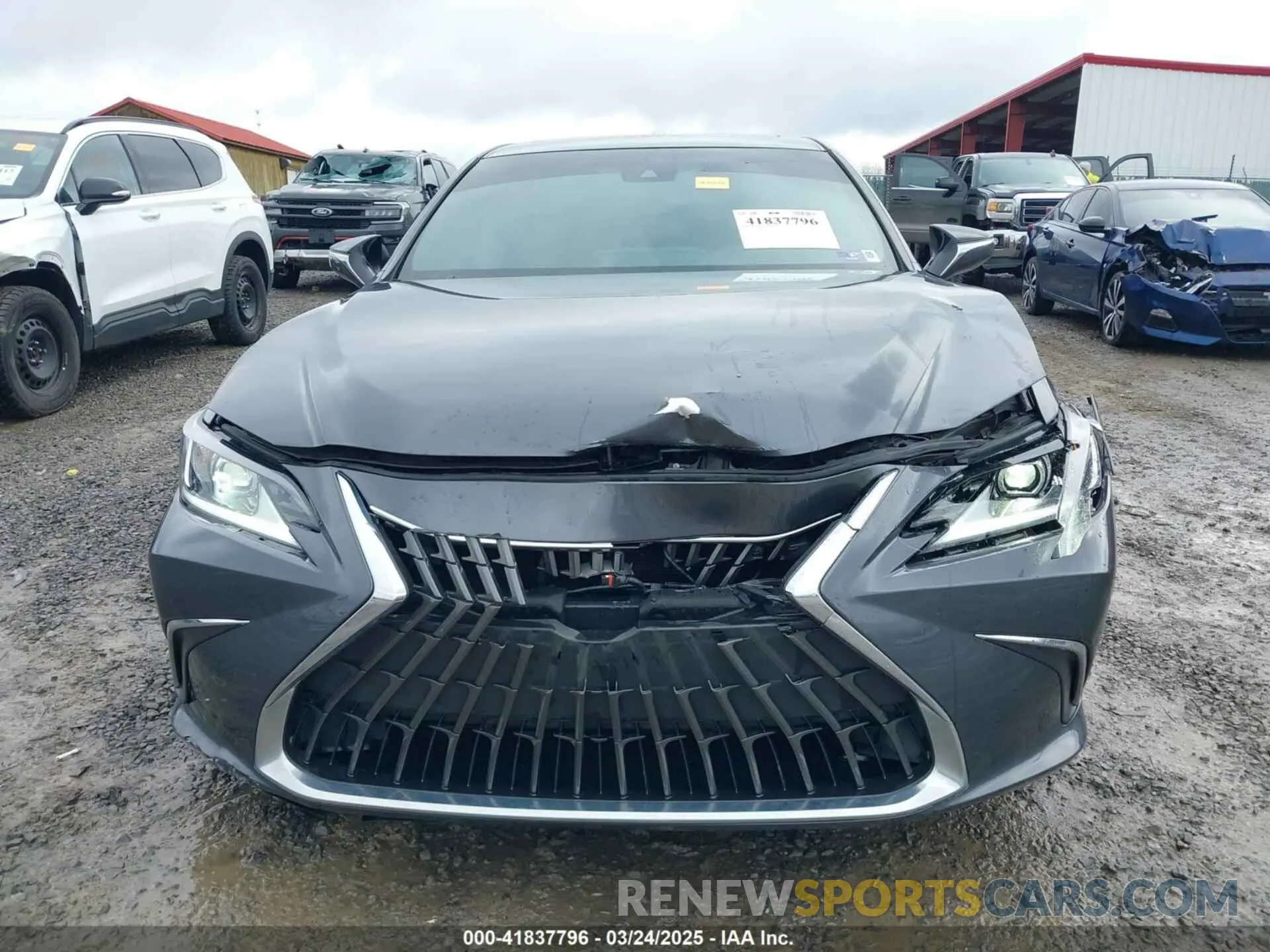 12 fotografías del automóvil dañado 58ACZ1B18NU133558 LEXUS ES 350 2022