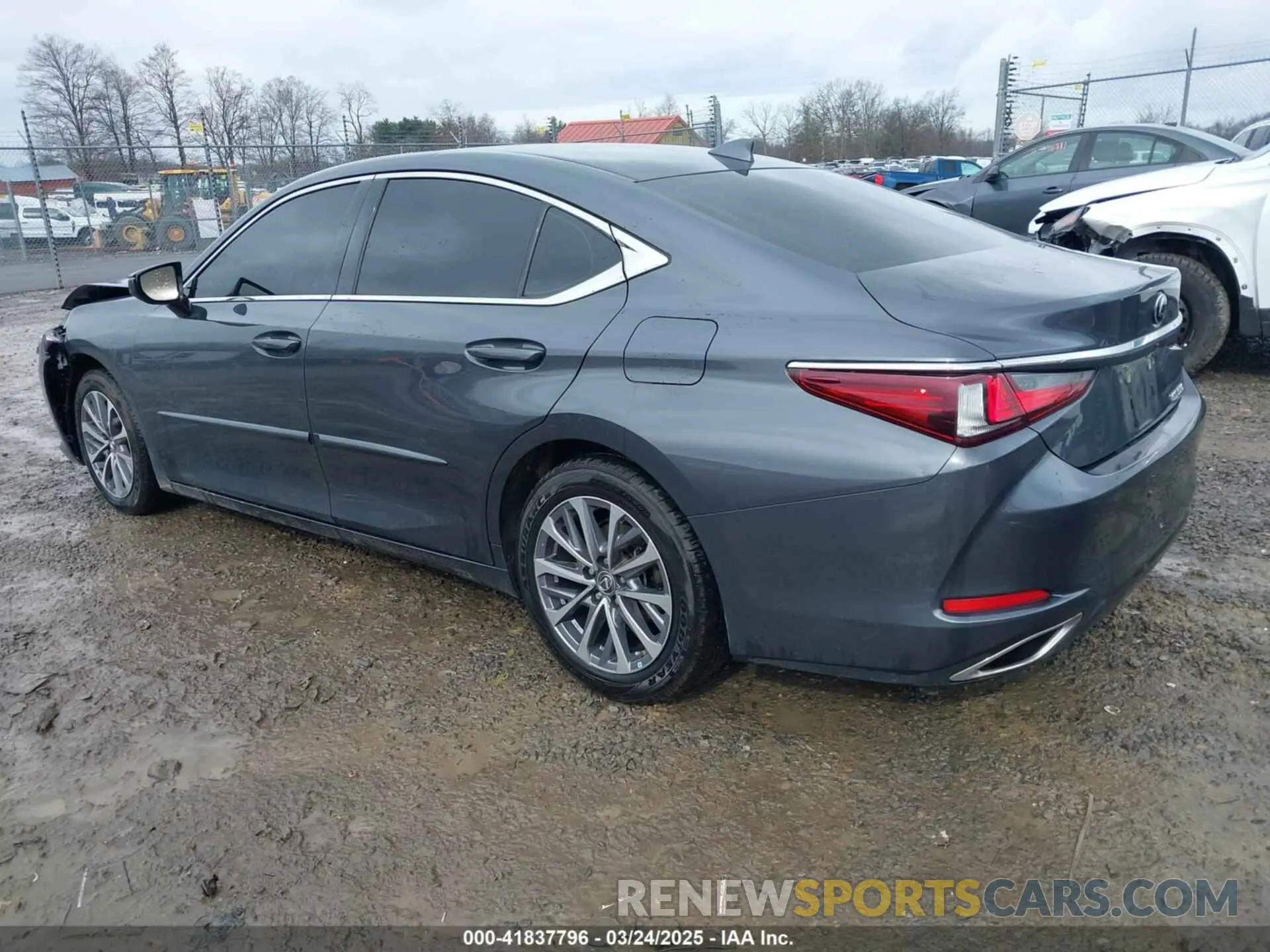 3 fotografías del automóvil dañado 58ACZ1B18NU133558 LEXUS ES 350 2022