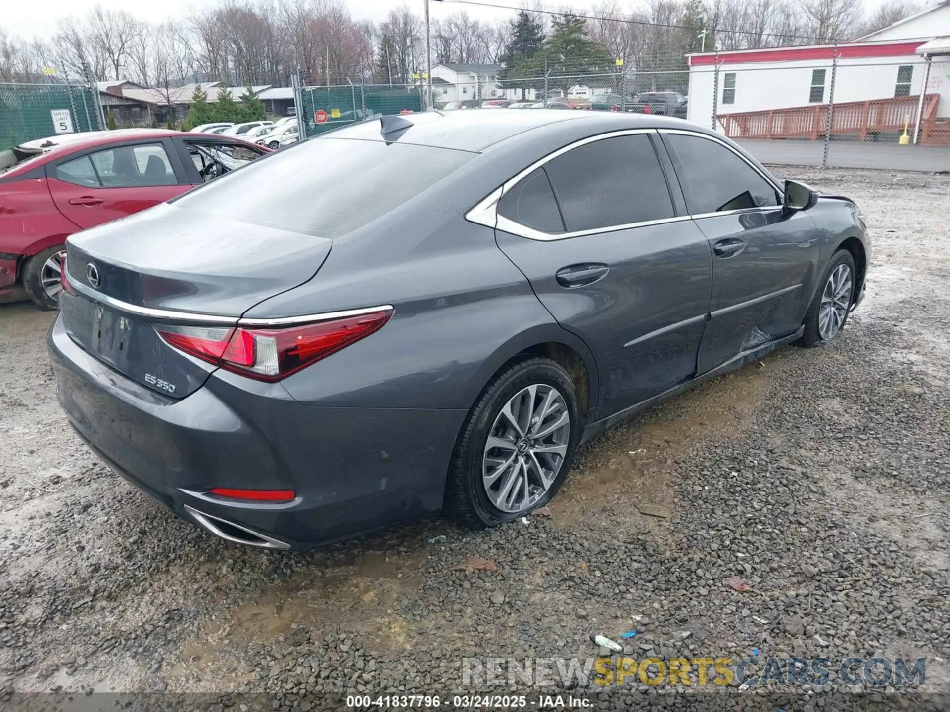 4 fotografías del automóvil dañado 58ACZ1B18NU133558 LEXUS ES 350 2022