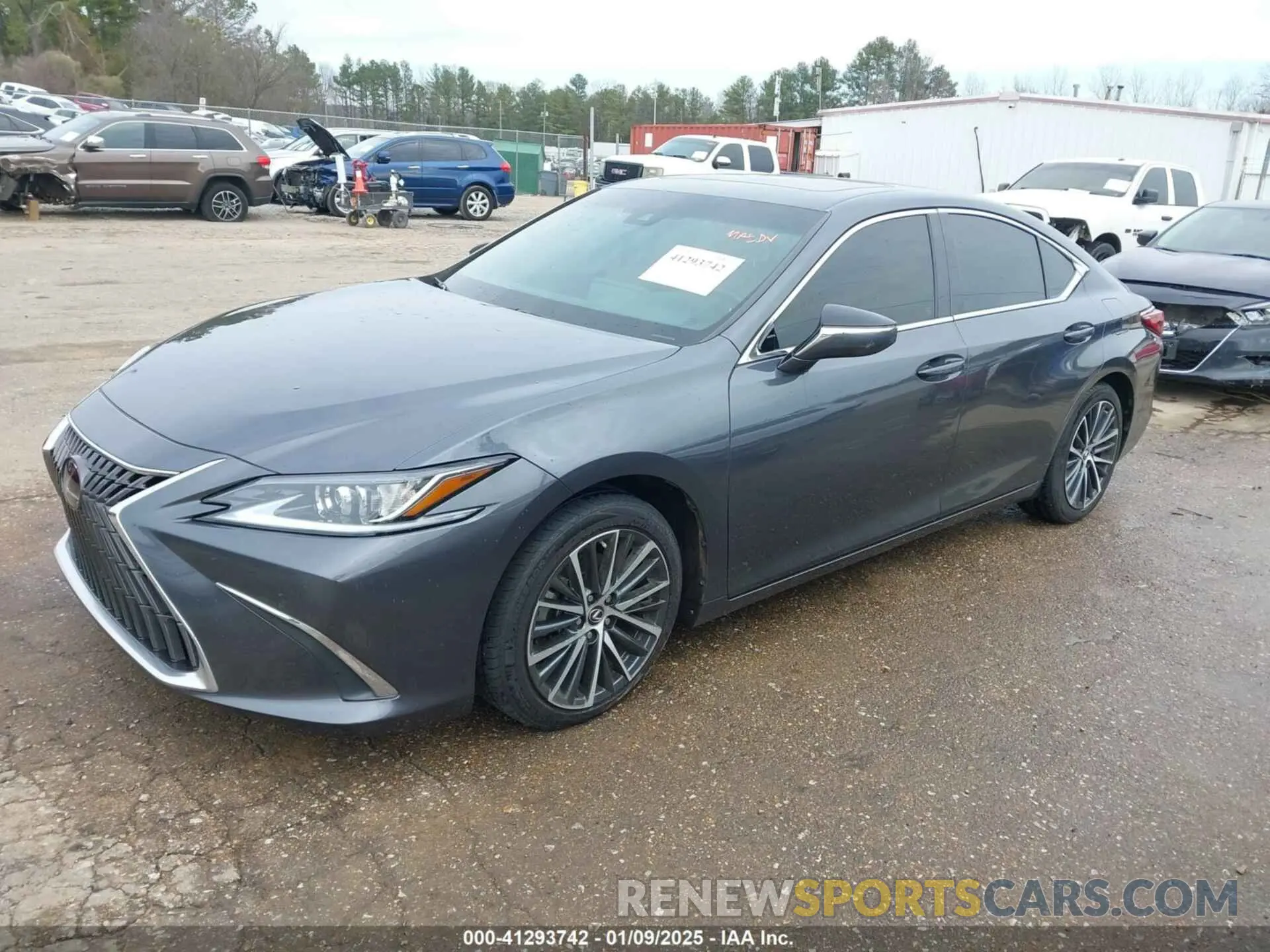 2 fotografías del automóvil dañado 58ADZ1B12NU125587 LEXUS ES 350 2022