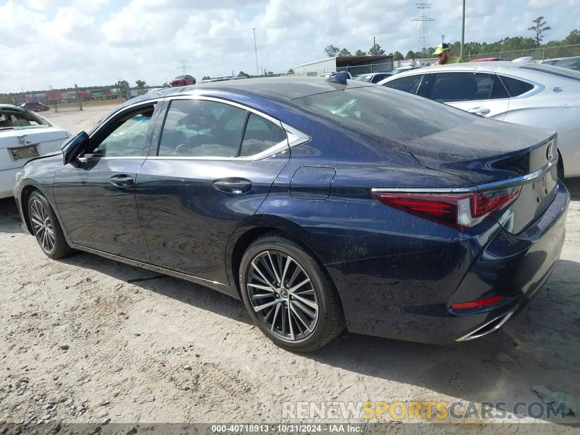14 fotografías del automóvil dañado 58ADZ1B13NU117014 LEXUS ES 350 2022