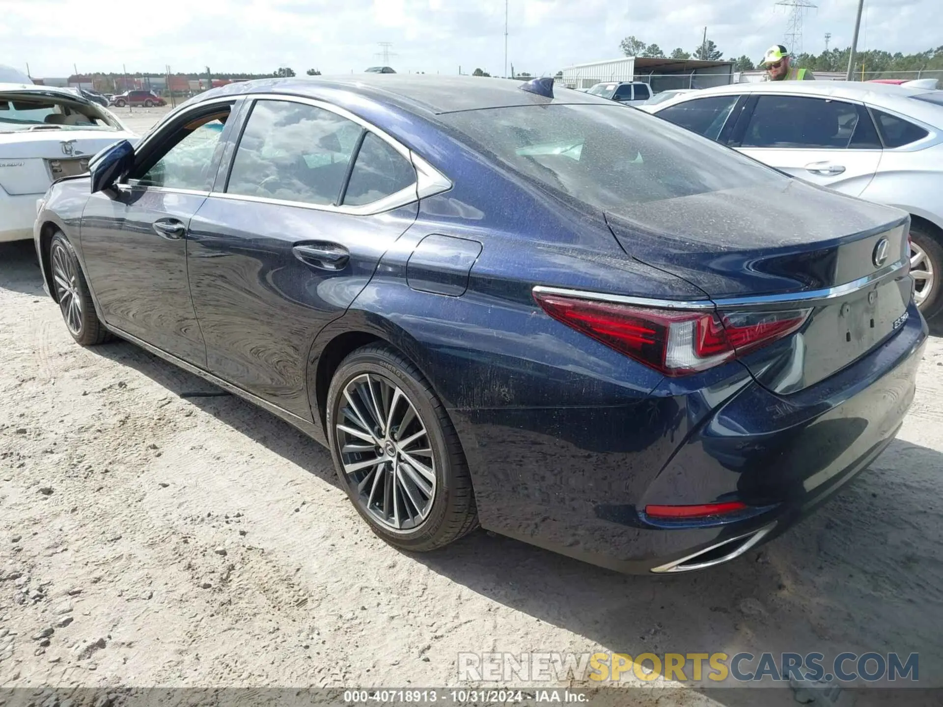3 fotografías del automóvil dañado 58ADZ1B13NU117014 LEXUS ES 350 2022