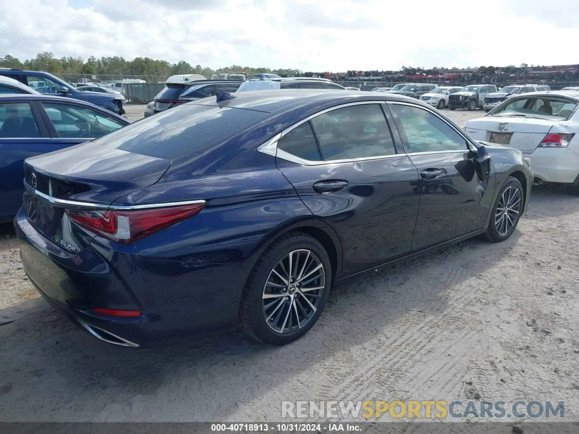 4 fotografías del automóvil dañado 58ADZ1B13NU117014 LEXUS ES 350 2022