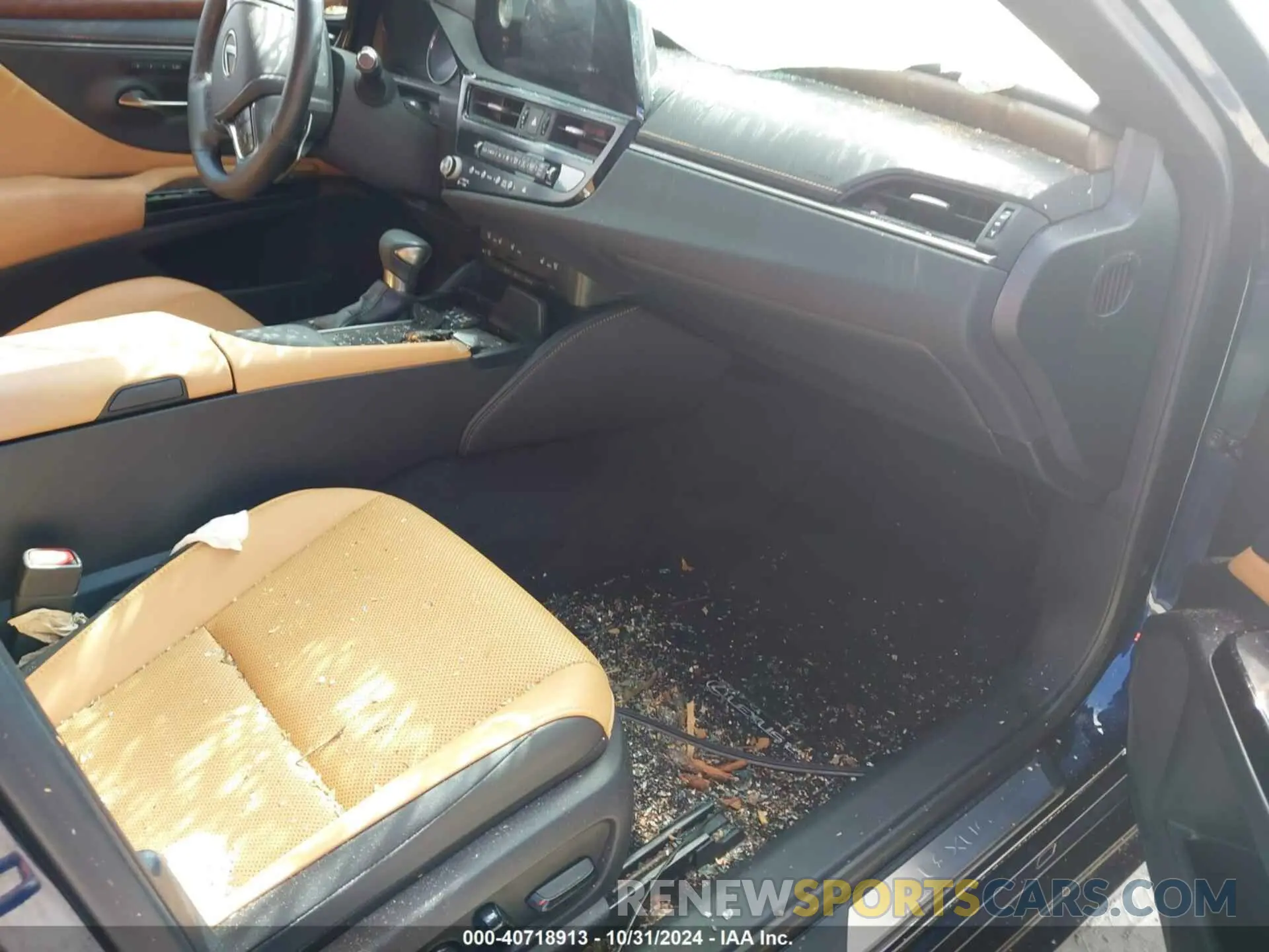5 fotografías del automóvil dañado 58ADZ1B13NU117014 LEXUS ES 350 2022