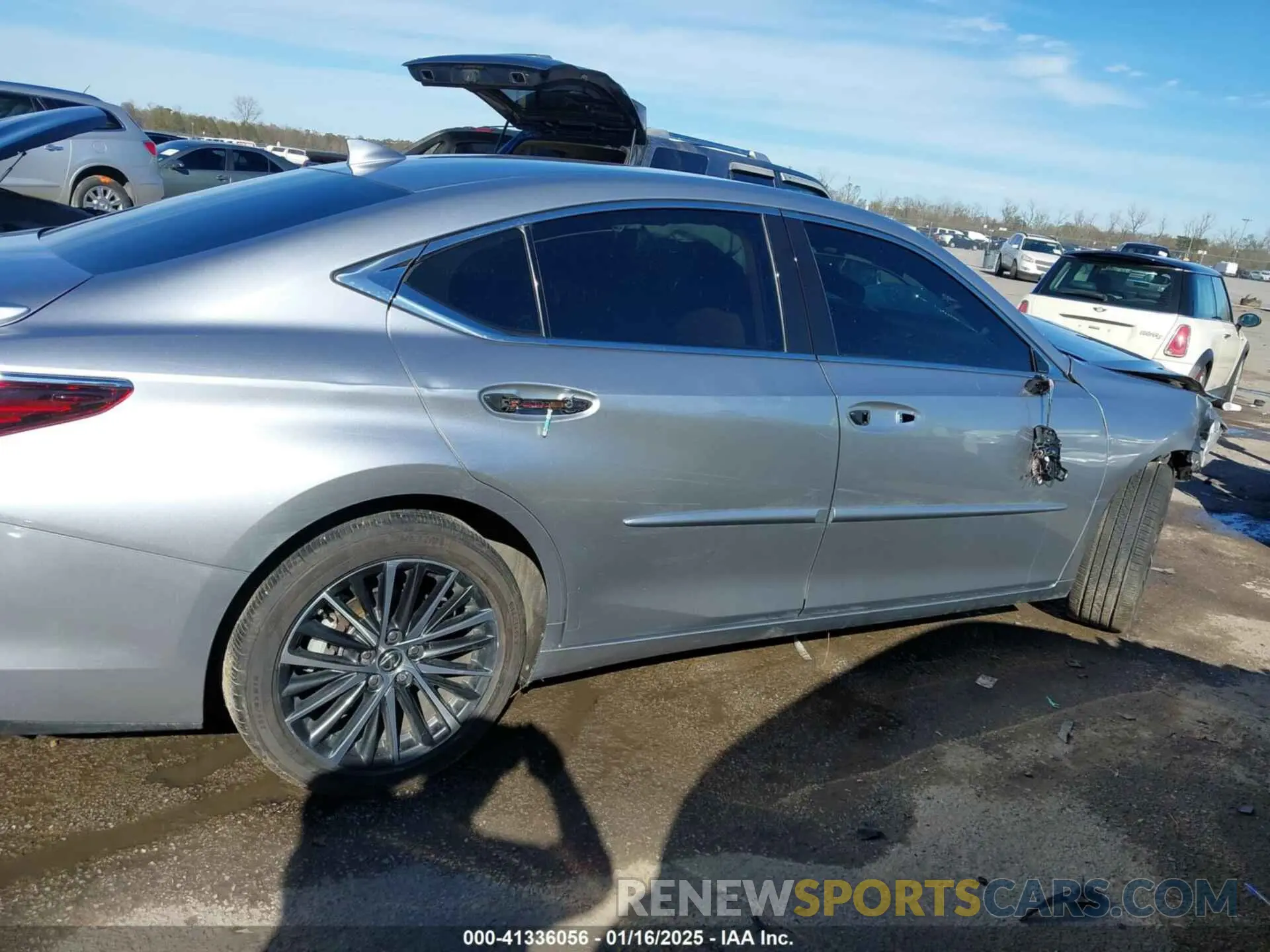 13 fotografías del automóvil dañado 58ADZ1B13NU117997 LEXUS ES 350 2022